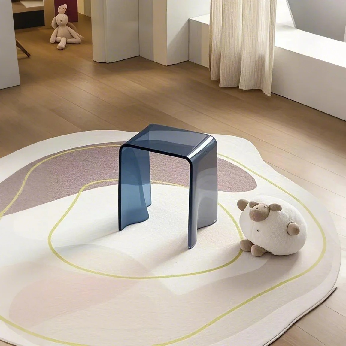 Chromira Glow Acrylic stool