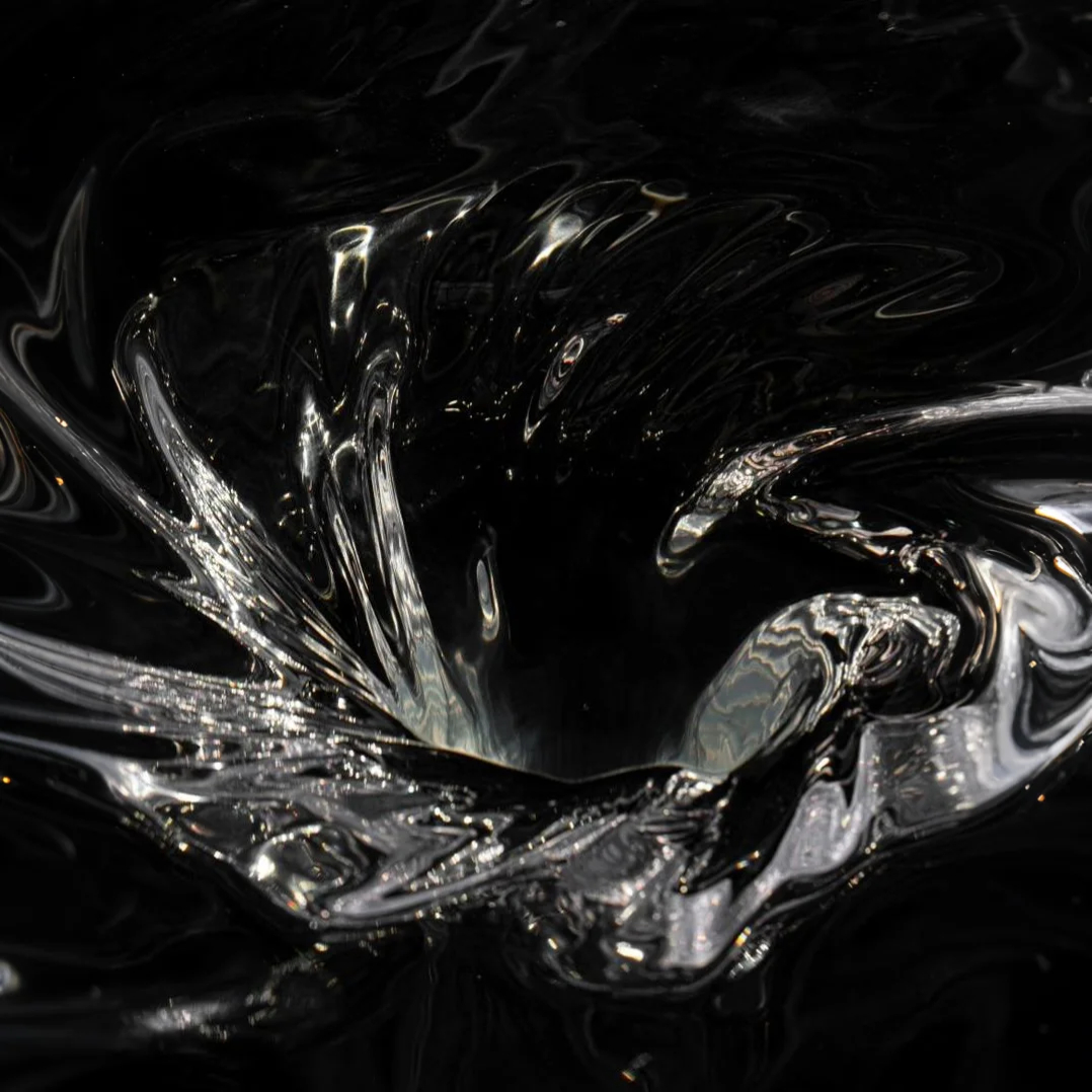 Vortex Bloom Acrylic Coffee Table