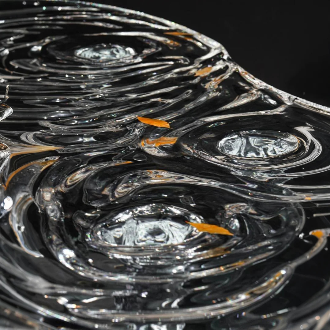 Drifted Echo Acrylic Coffee Table