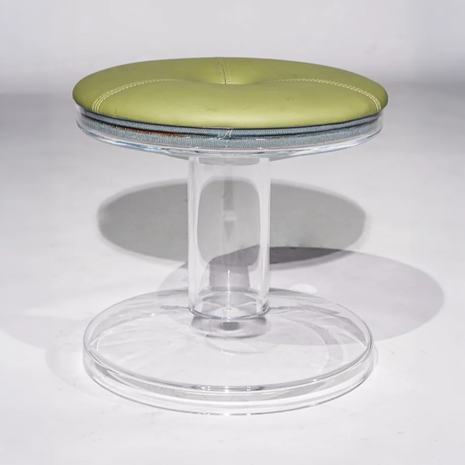 Verde Bloom Acrylic stool
