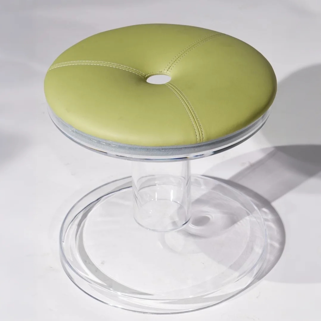 Verde Bloom Acrylic stool