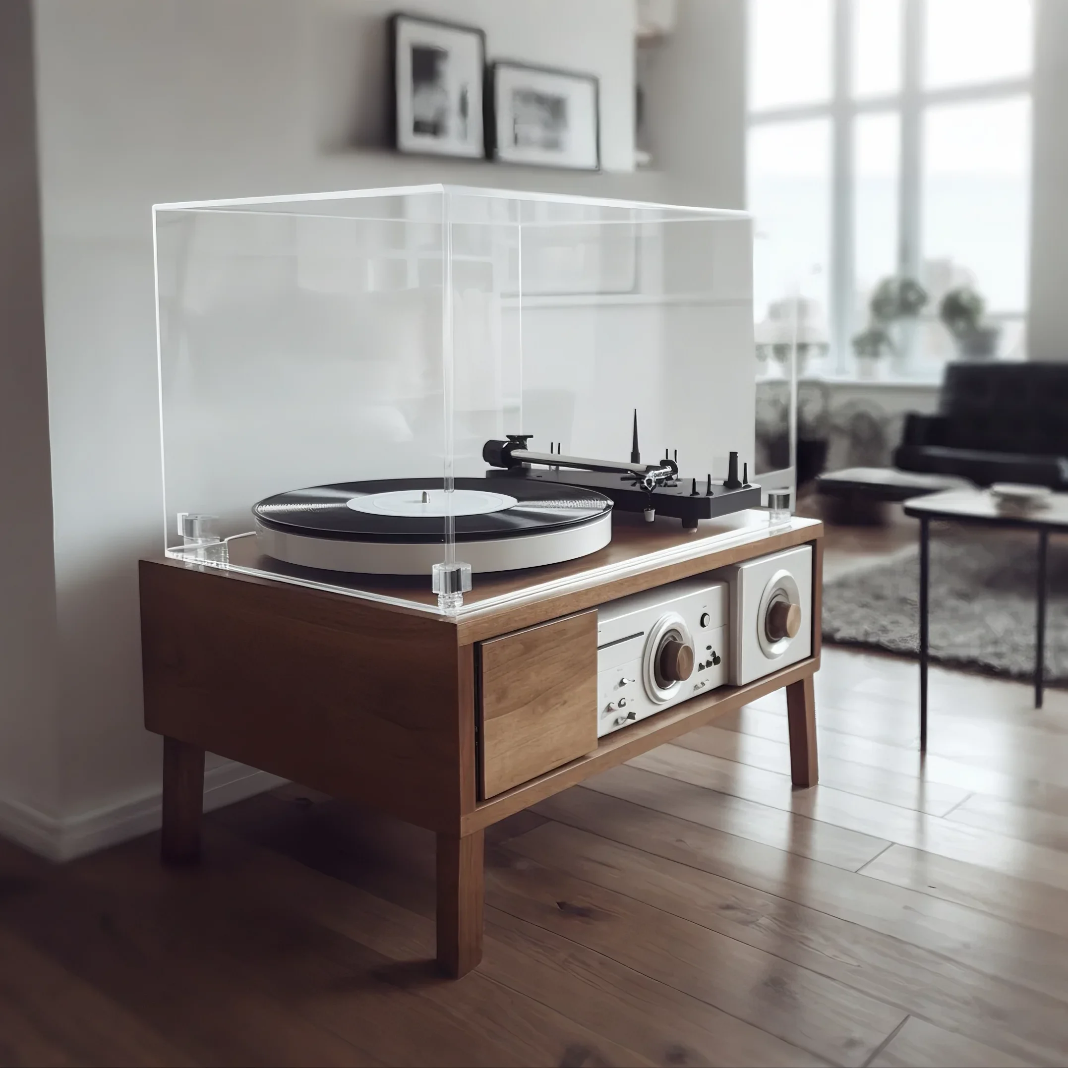 Crystal Veil Acrylic Dust Cover