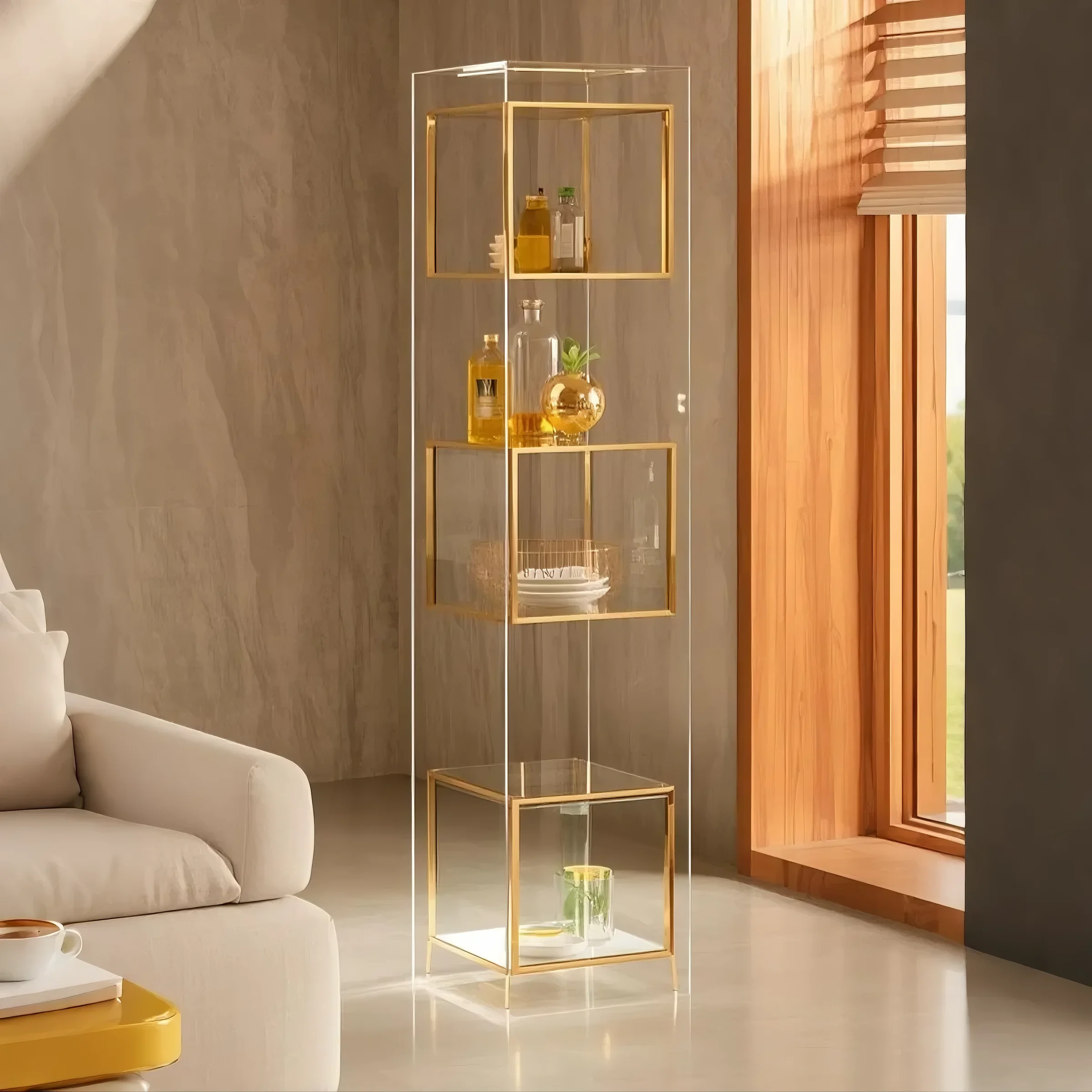LUMIACUBE Acrylic Display Shelf Collection
