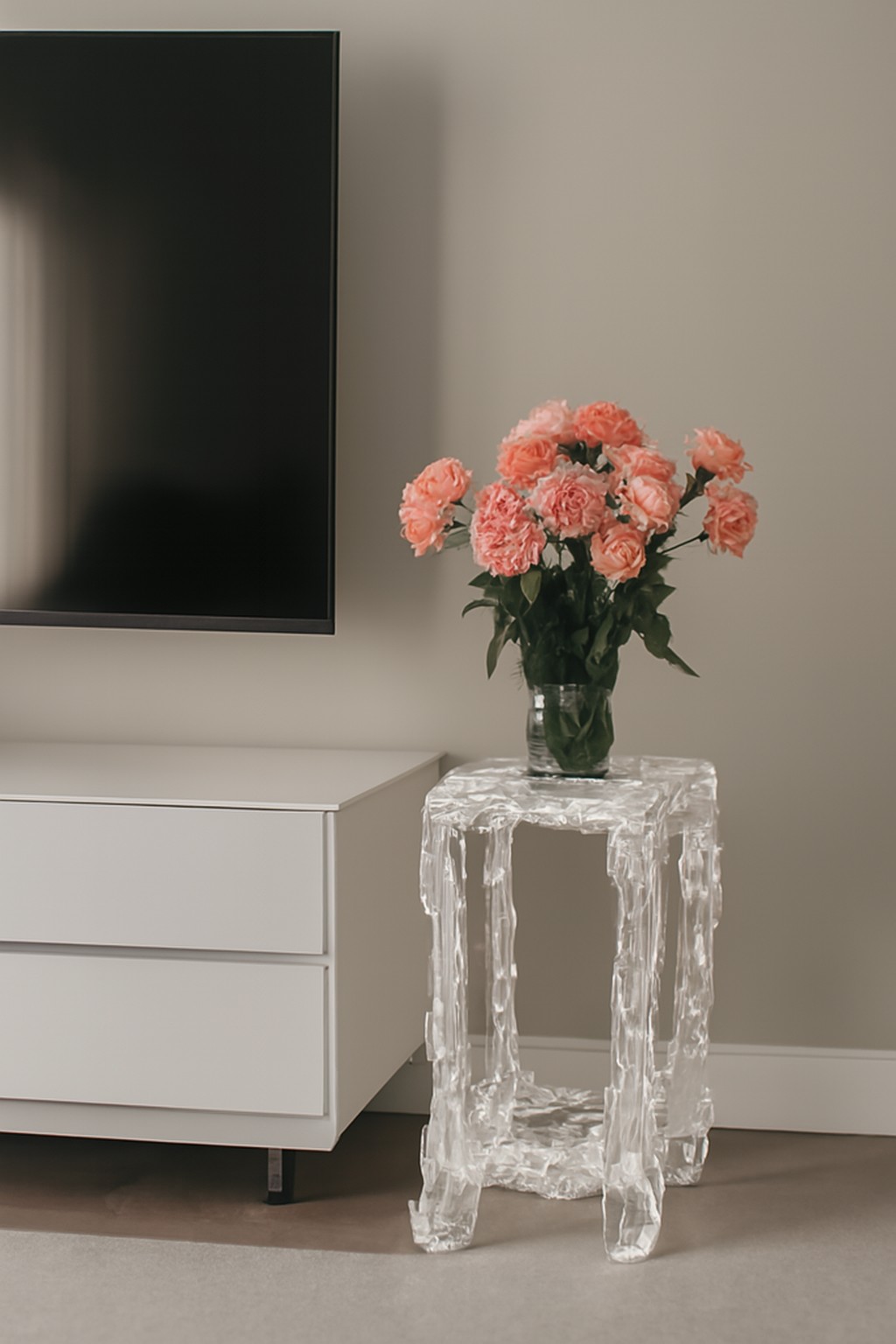 Glacial Cascade Flower Rack