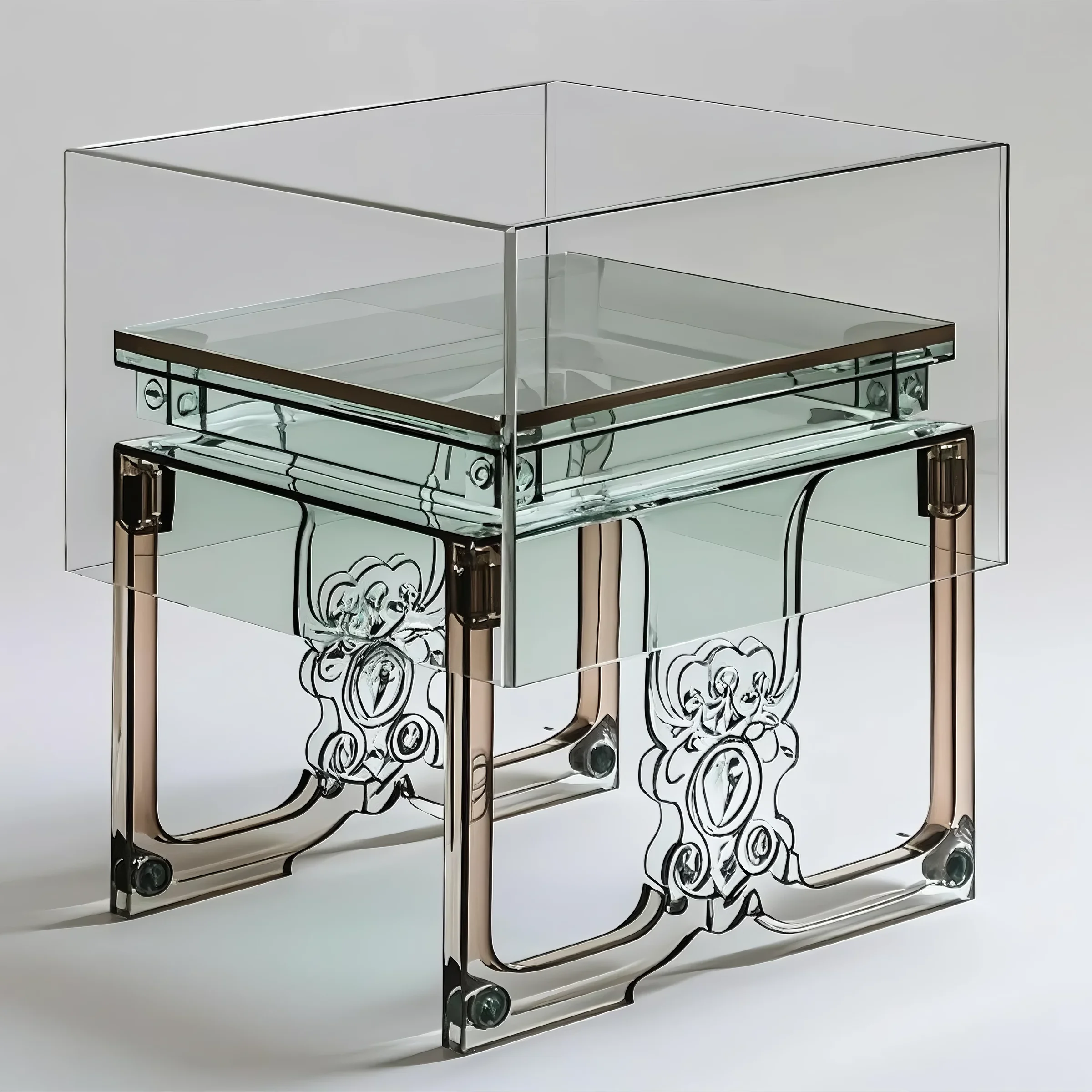 Crystal Lace Side Table