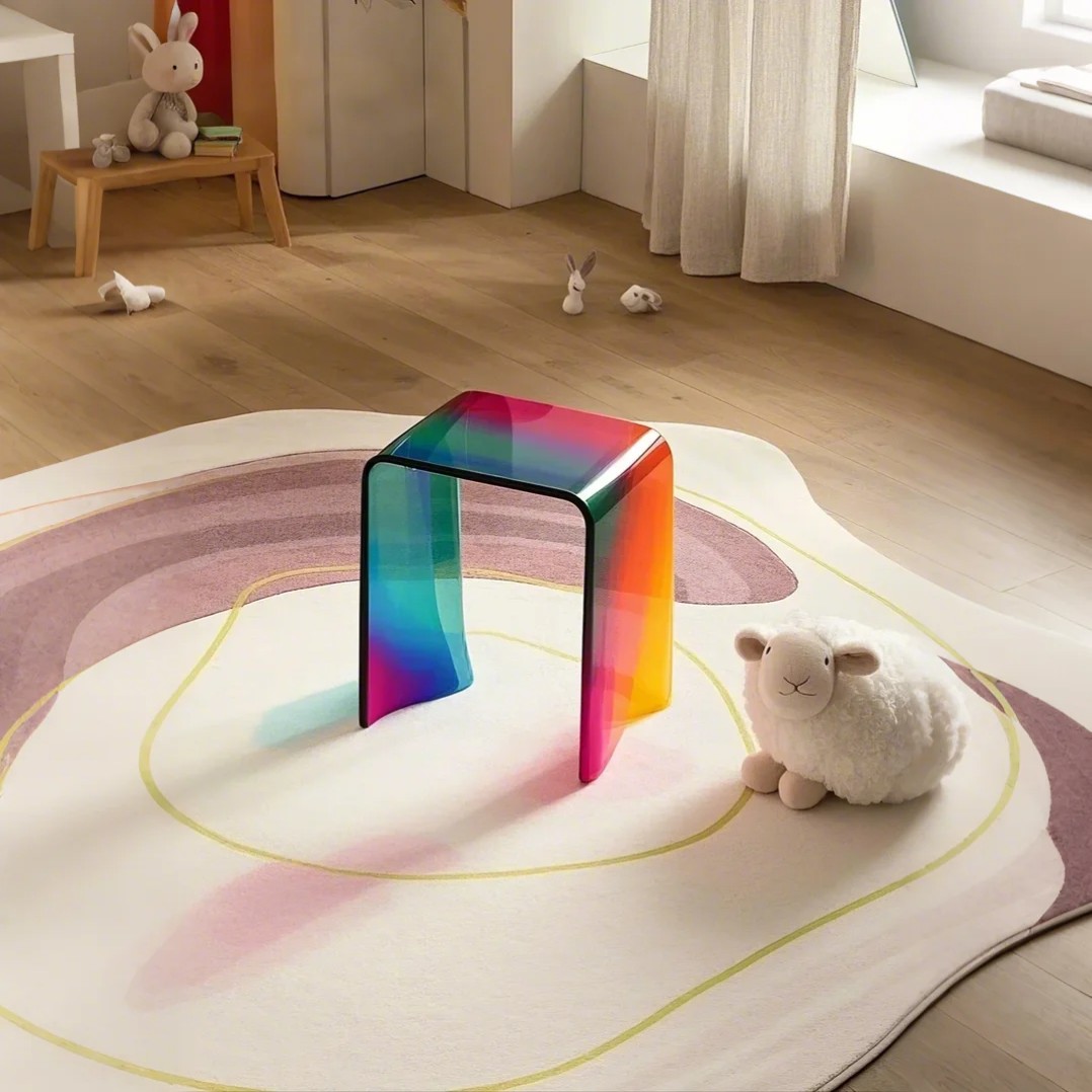 Chromira Glow Acrylic stool