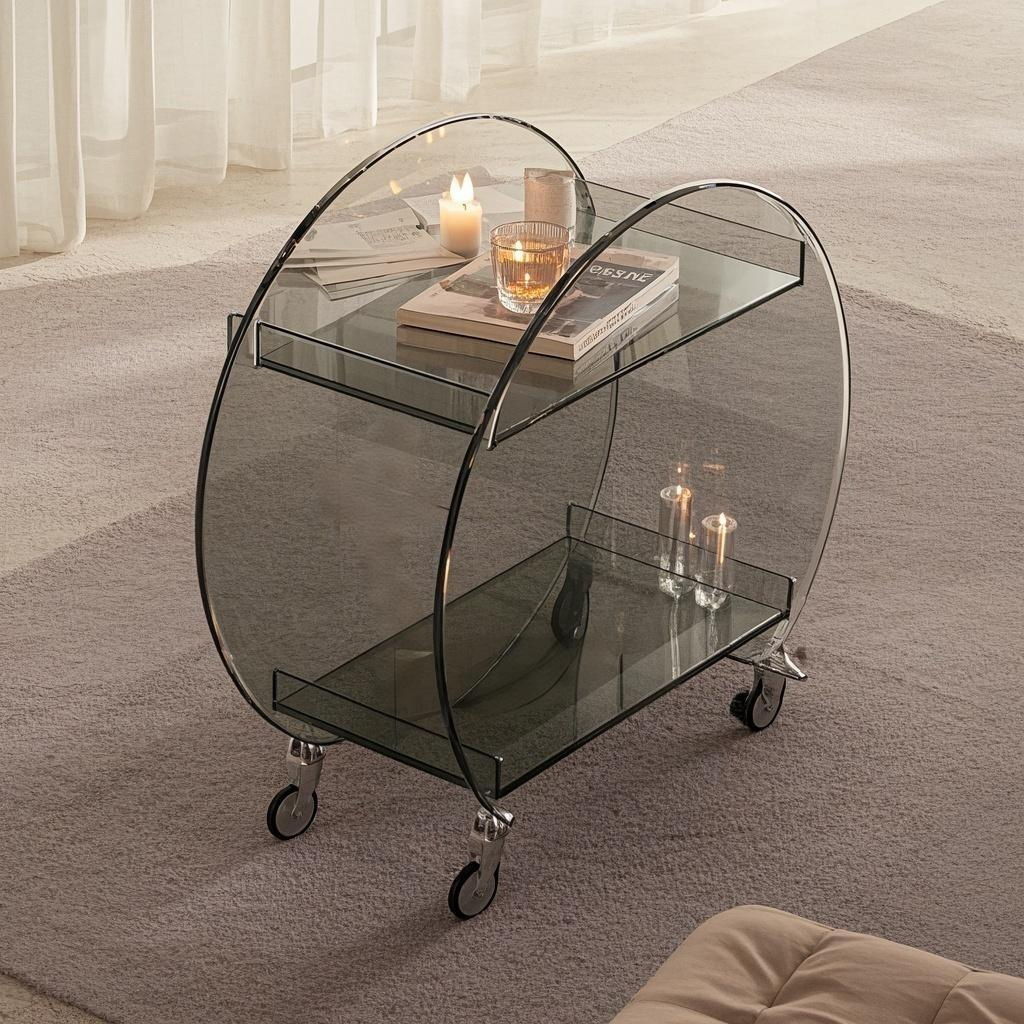 ORBITTROL Acrylic Rolling Trolley Collection