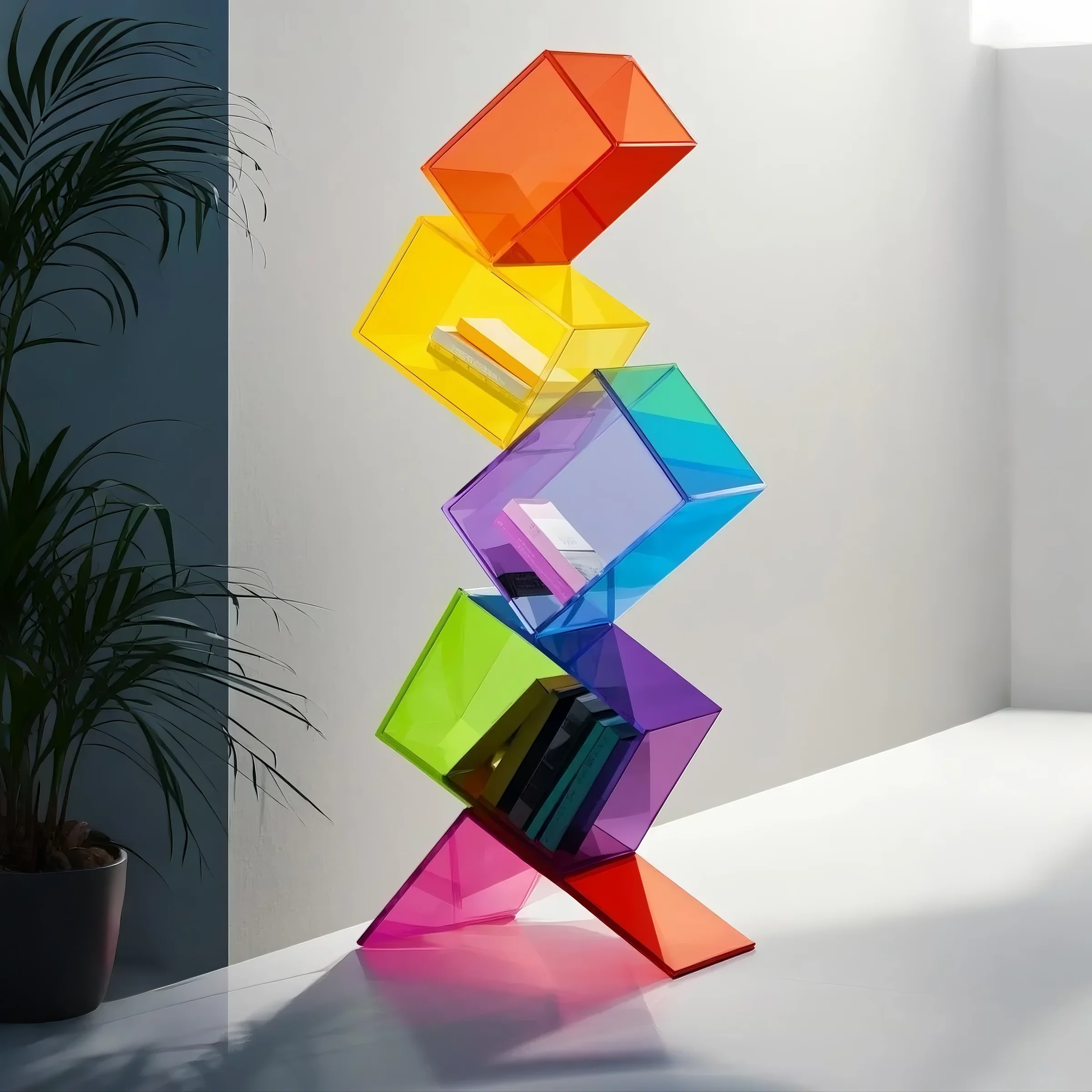 TWISTORA Acrylic Book Tower Collection
