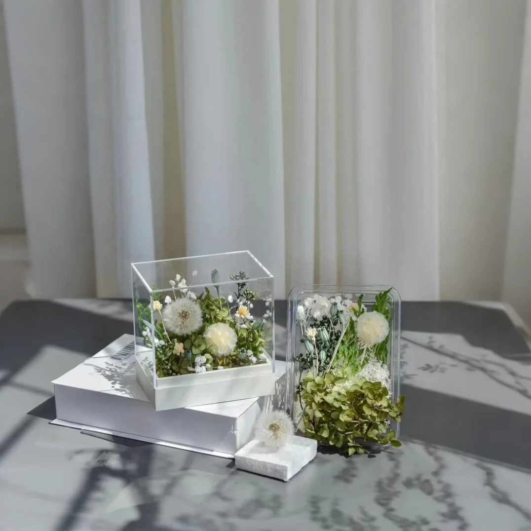 Botanical Echo Acrylic Dust Cover