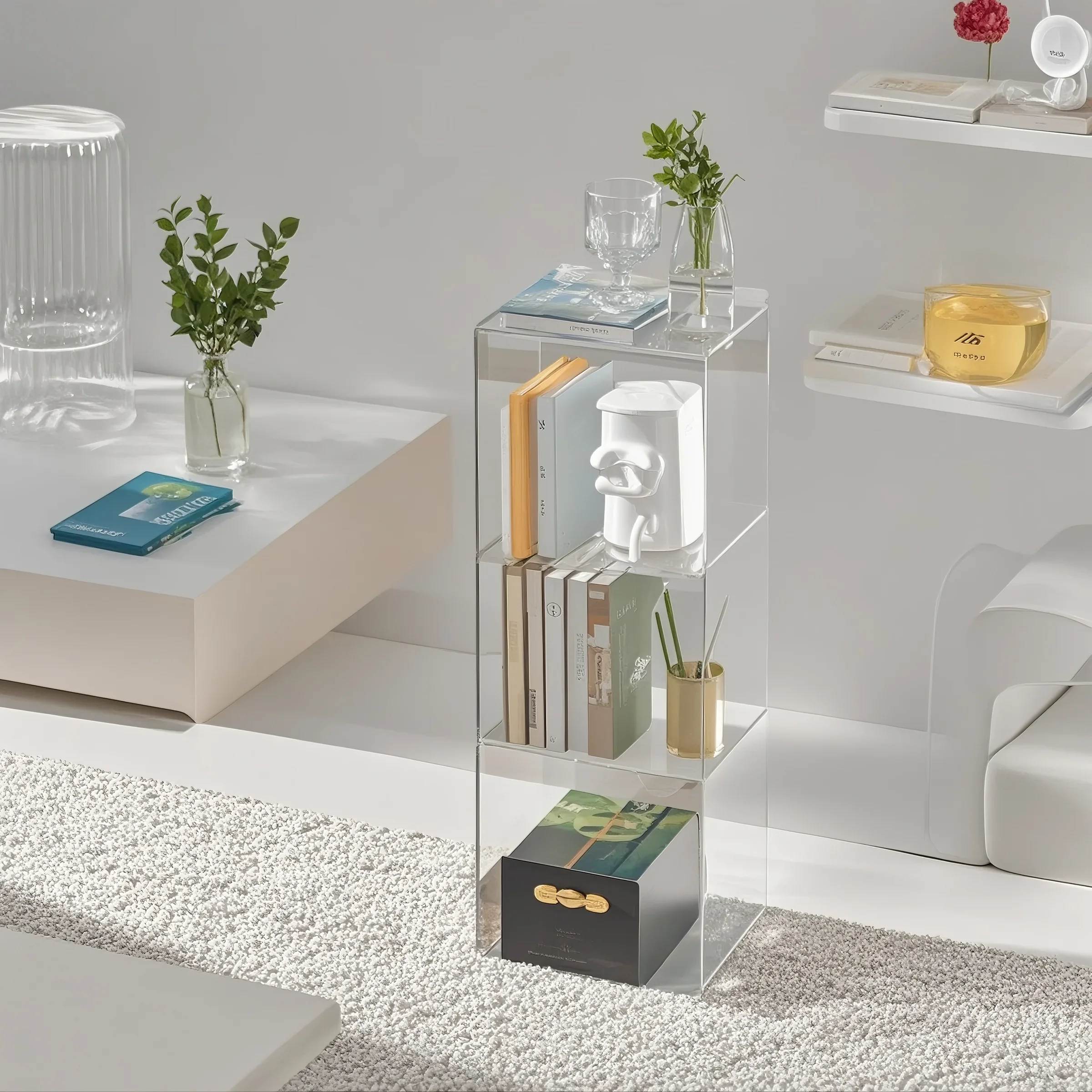 LUMIART Acrylic Bookshelf Collection