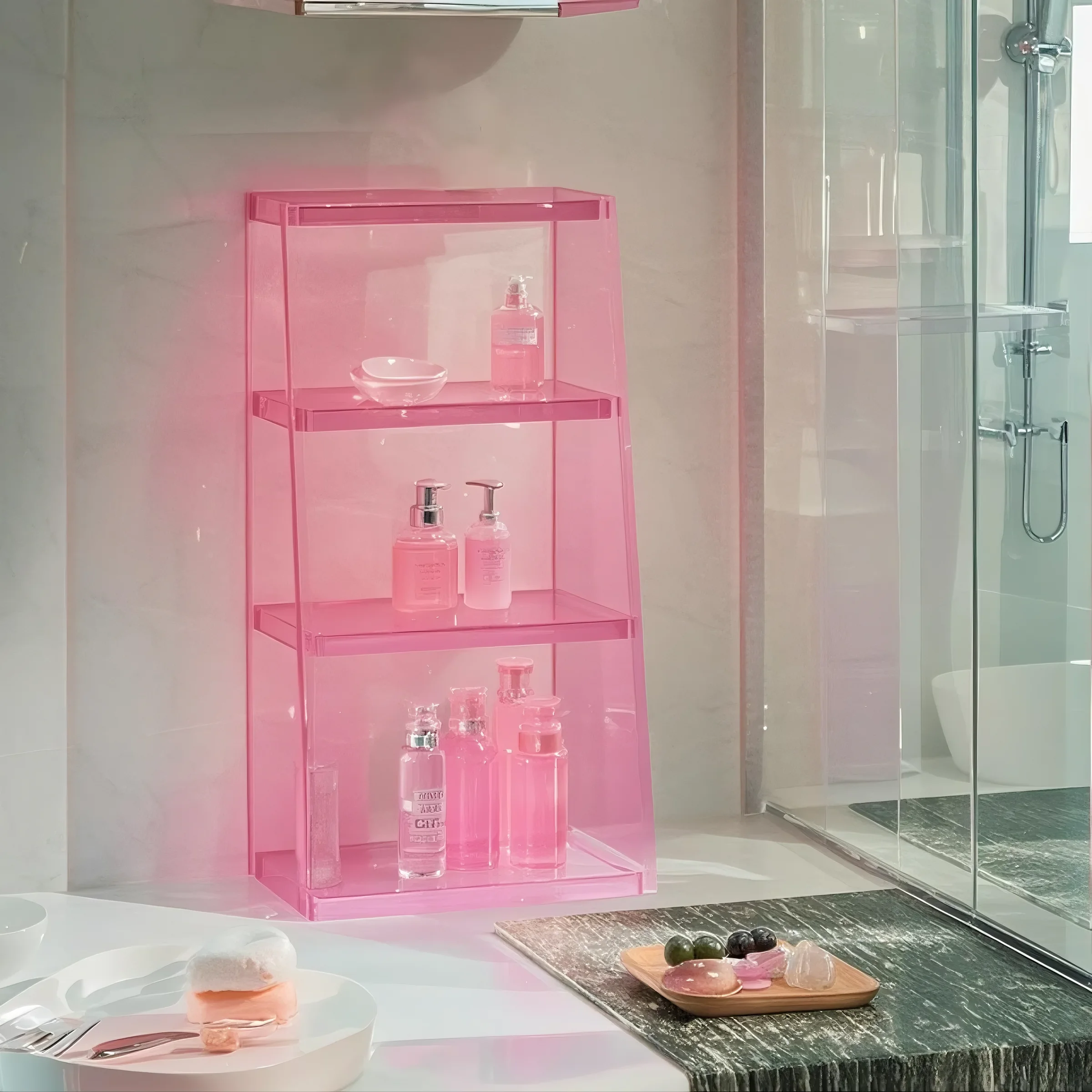 TRANSLUMEN Acrylic Storage Rack Collection