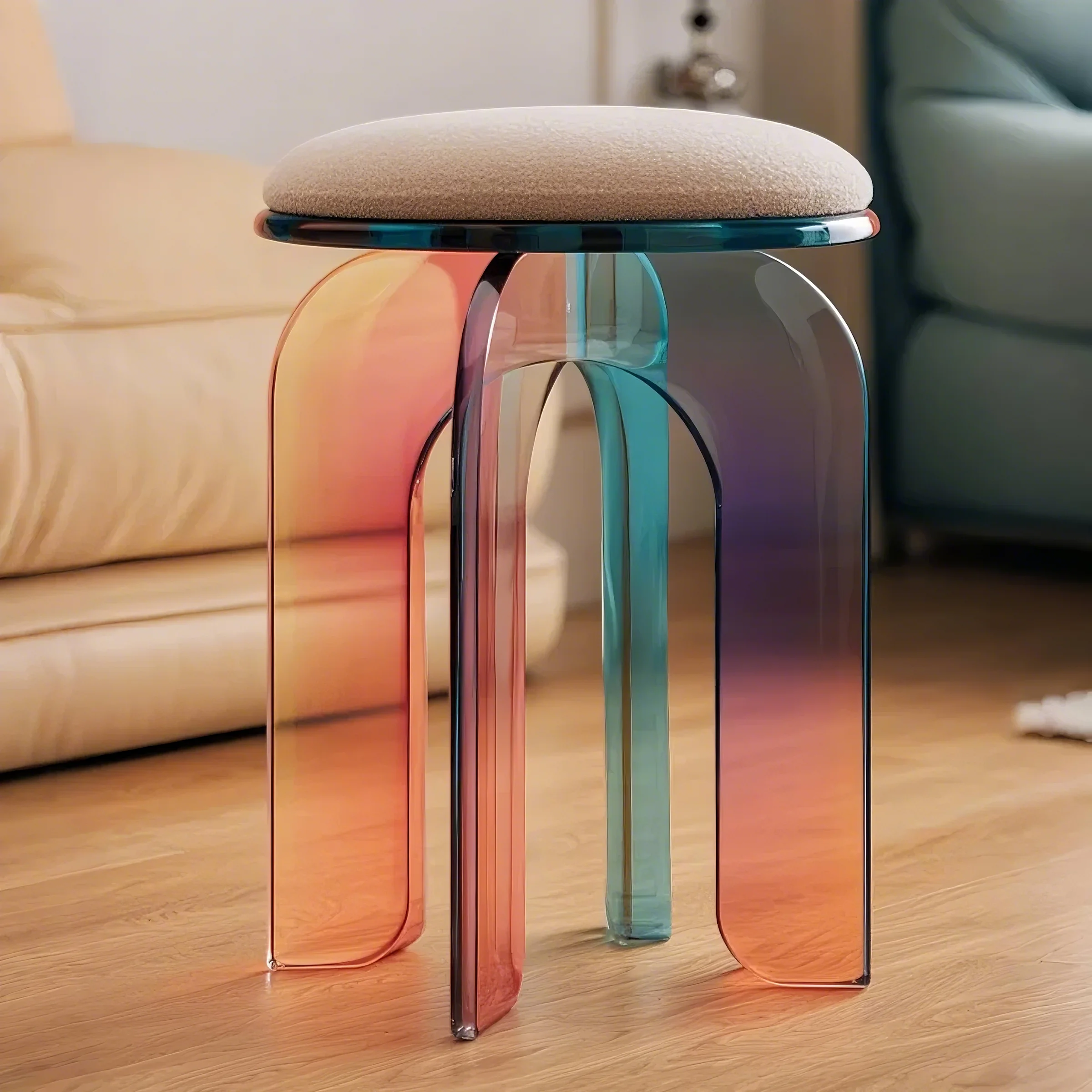 ARCHGLOW Acrylic Vanity Stool Collection