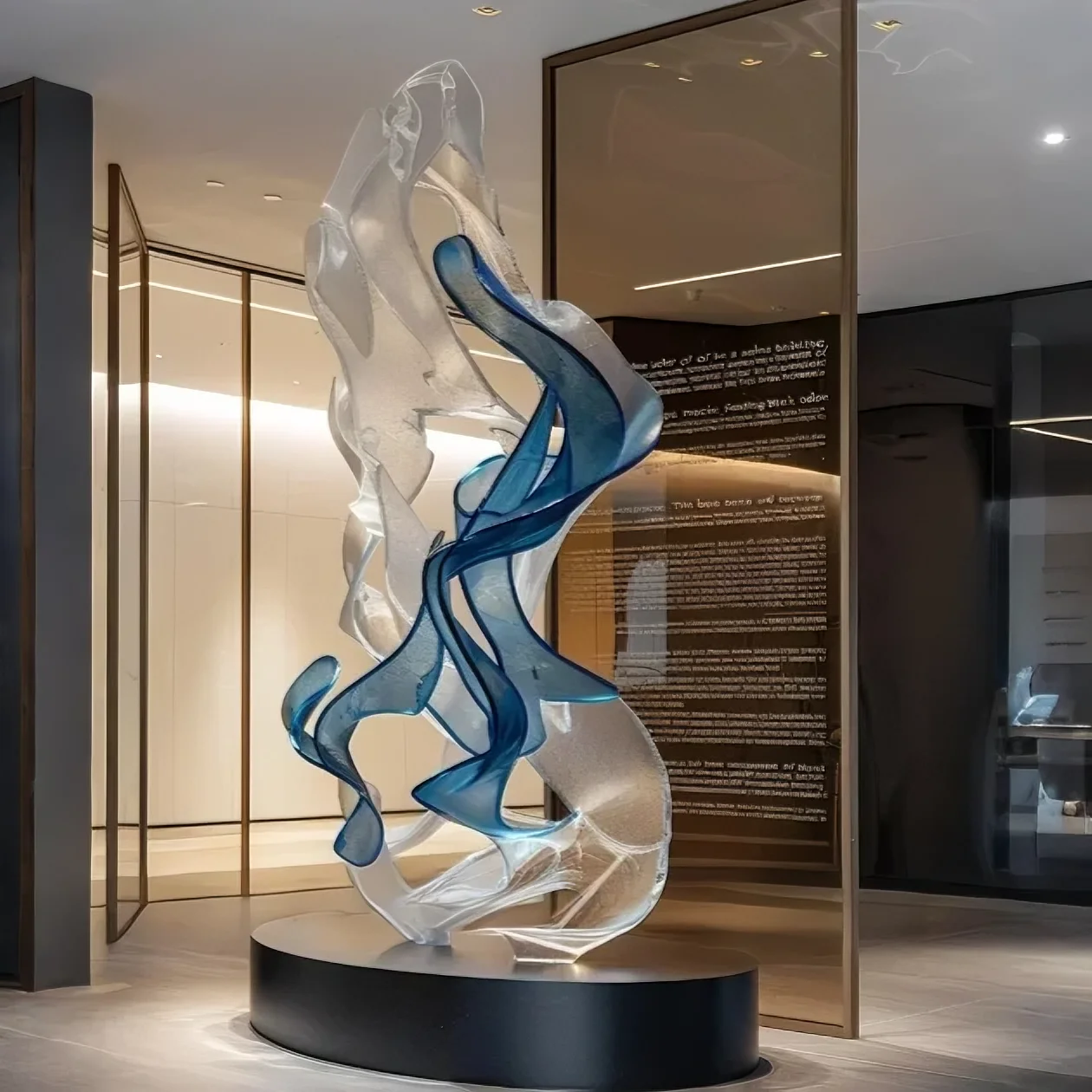 AEROVASA Acrylic Flow Sculpture