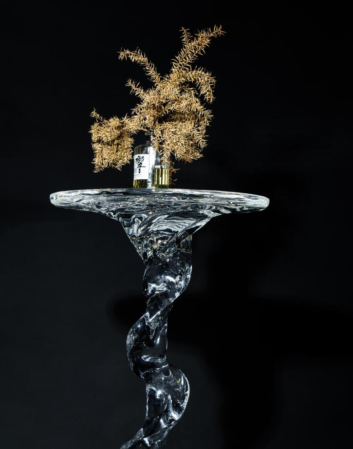 Whirlpool Tall Side Table