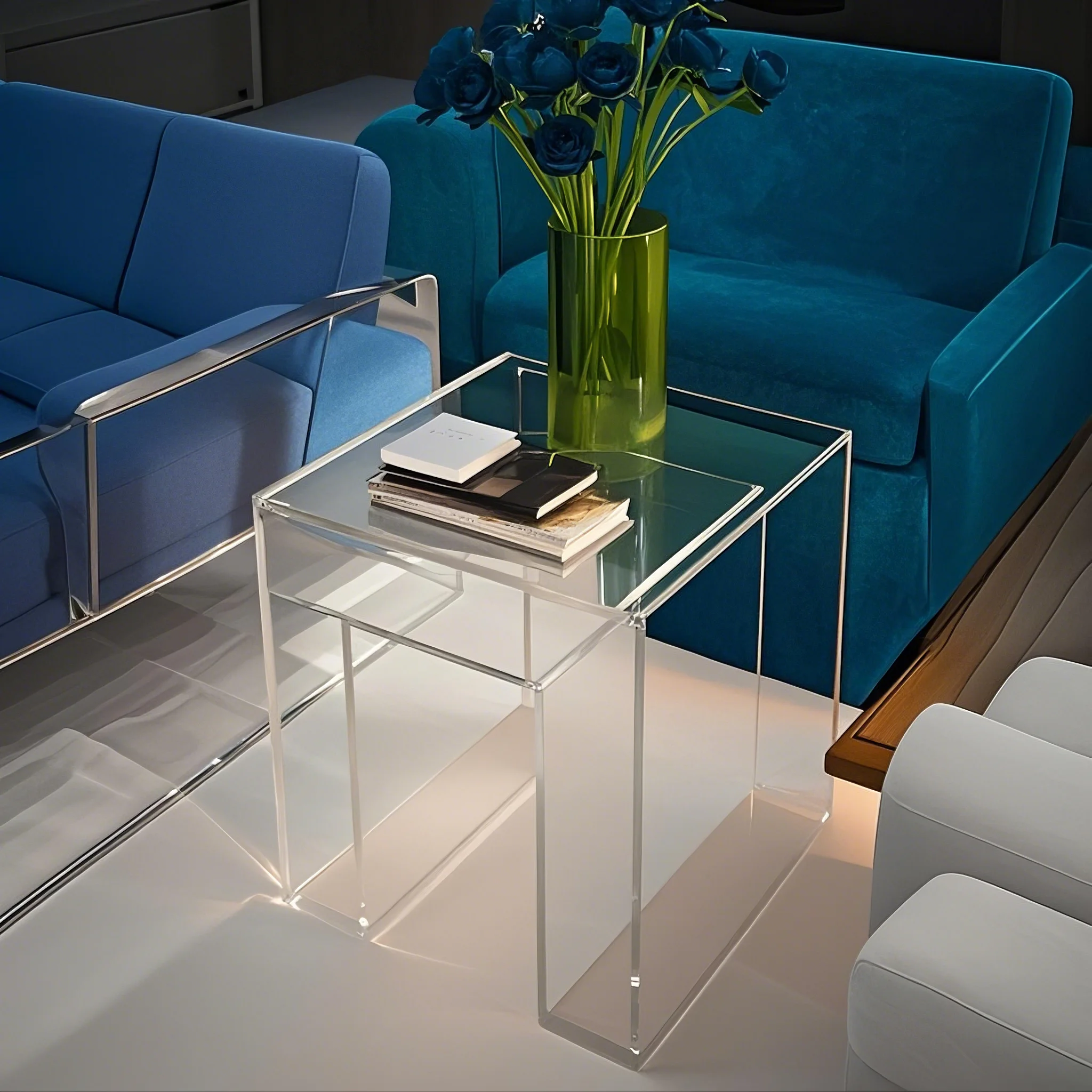 LUMICUBE Acrylic Nesting Table Collection