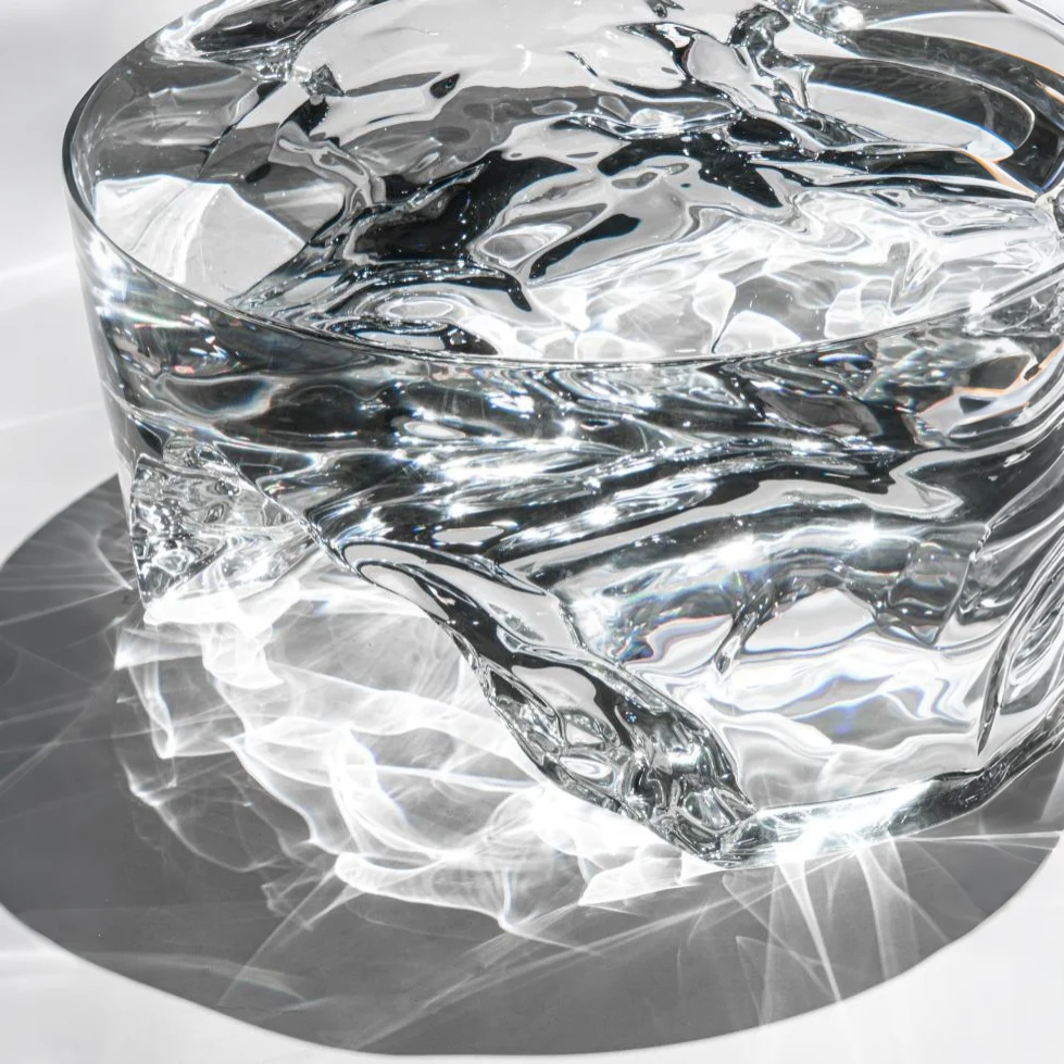 Water Ripple Acrylic Coffee Table