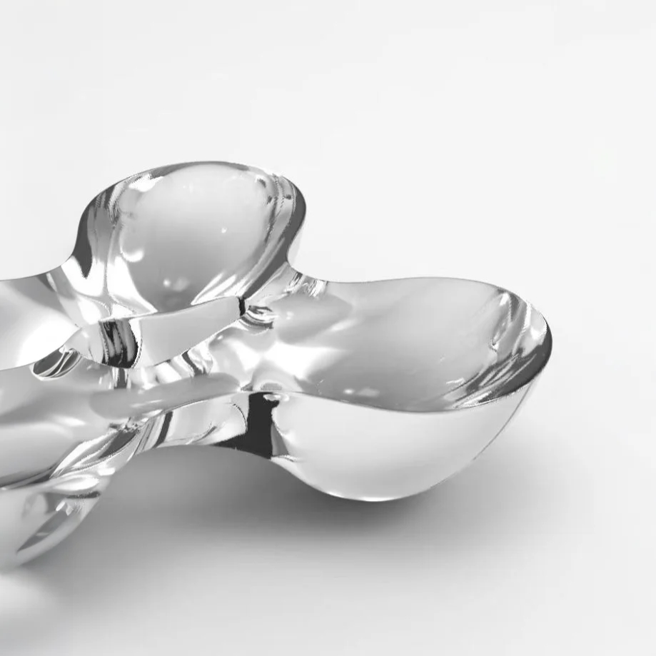 Water Drop Flowing Acrylic Coffee Table