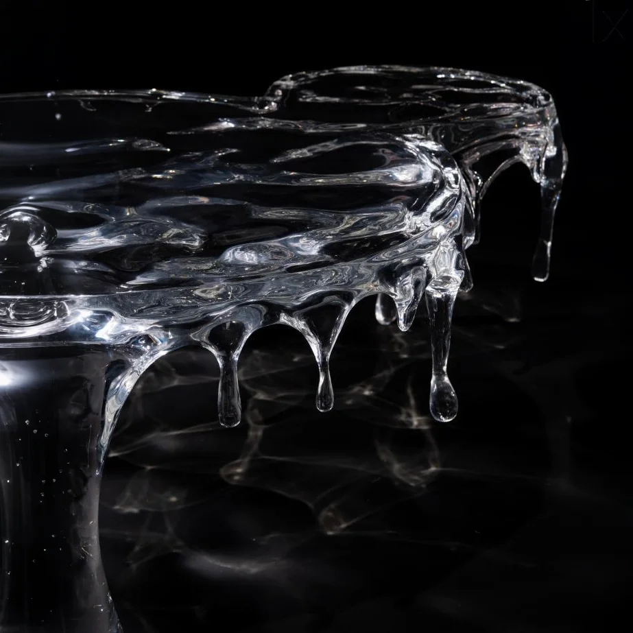 Aurora Ears Acrylic Coffee Table