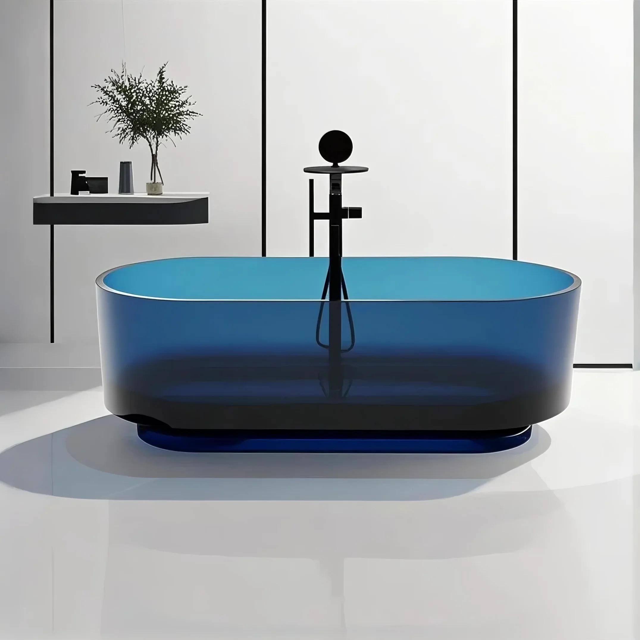 COLORVIBE Acrylic Freestanding Bathtub Collection