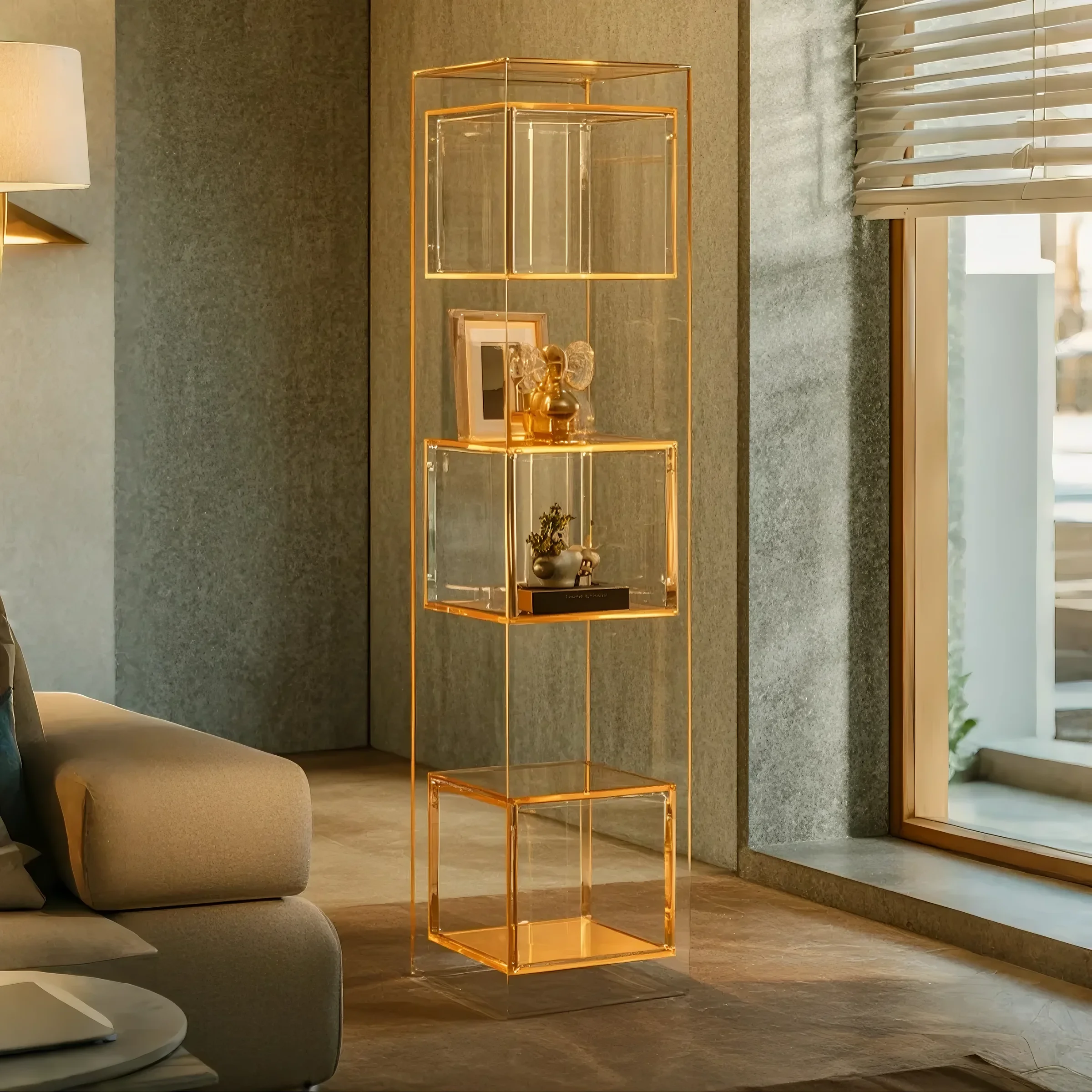 LUMIACUBE Acrylic Display Shelf Collection