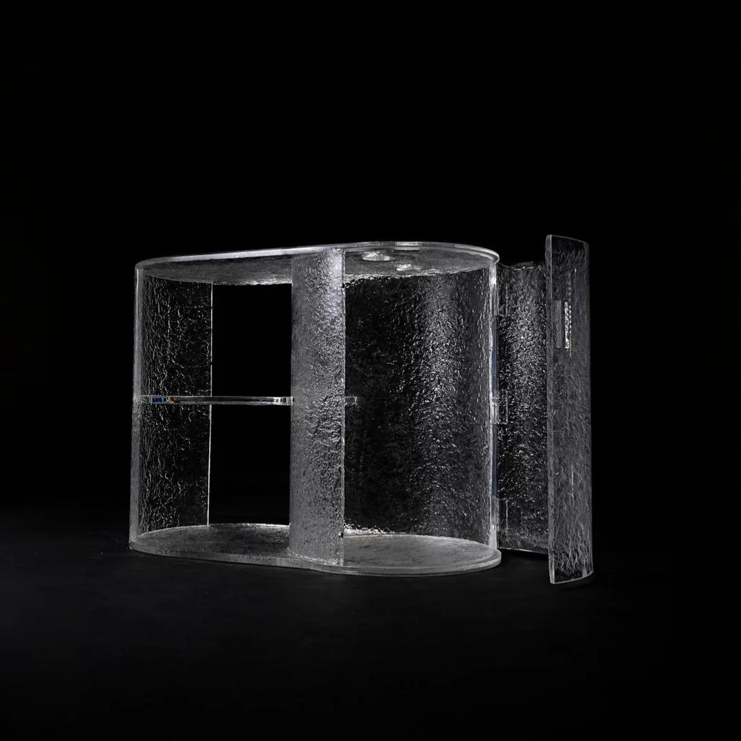 IceAura Acrylic Tea Cabinet