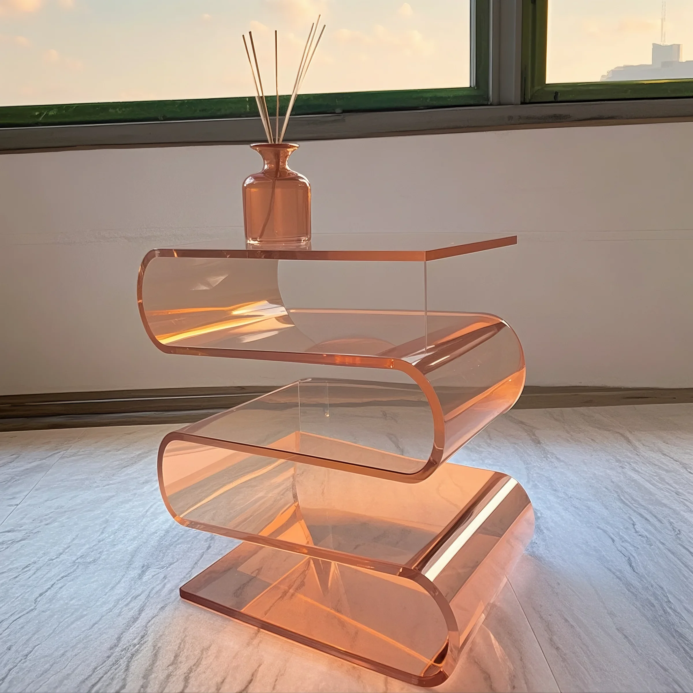 FLUXCURVE Acrylic Wave Table Collection