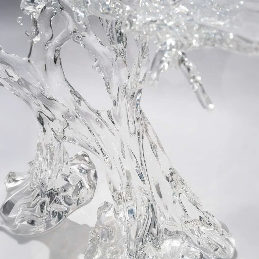 Ethereal Sea and Wandering Clouds Transparent Table