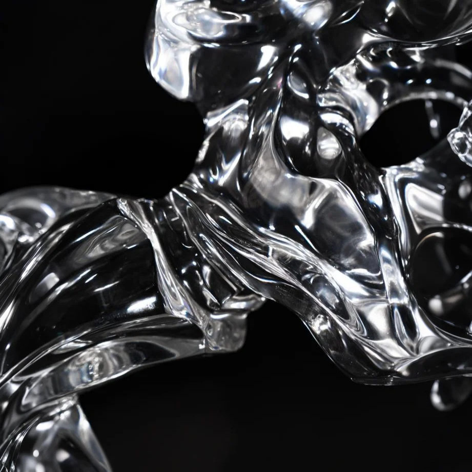 Whispering Roots Acrylic Sculpture (Trunk)