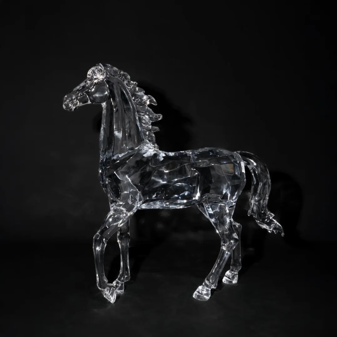 Victory Gallop Acrylic Sculpture (Horse)
