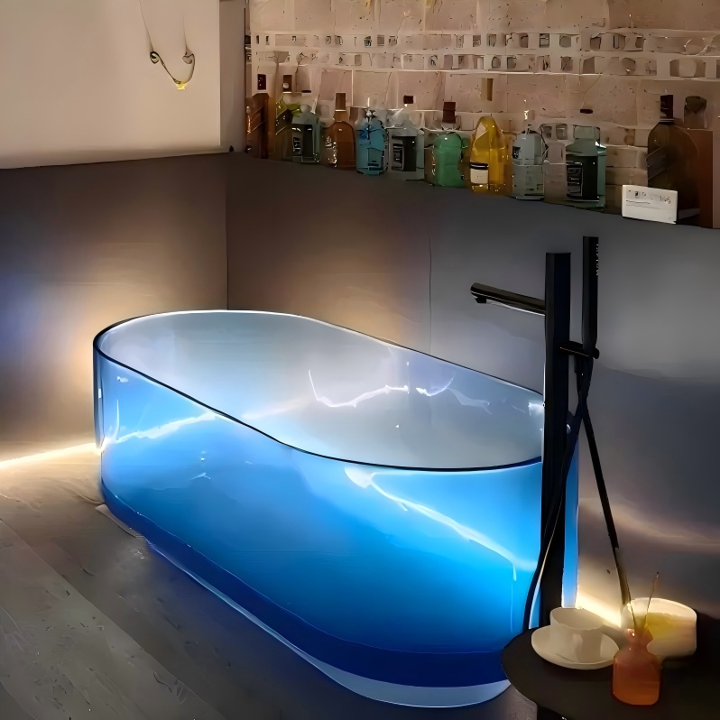 LUXE GLOW Acrylic Tub Collection