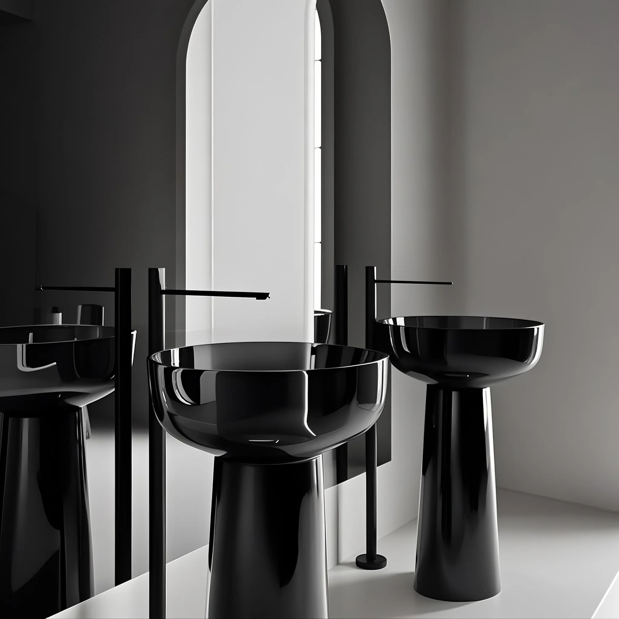 VITRAGLASS Goblet Basin Series