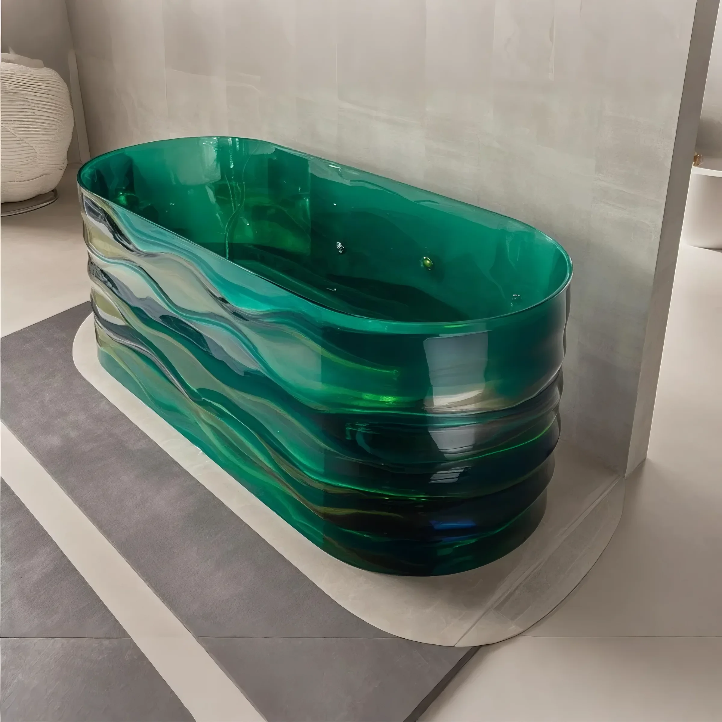 VITALUME Acrylic Flowing Bathtub Collection