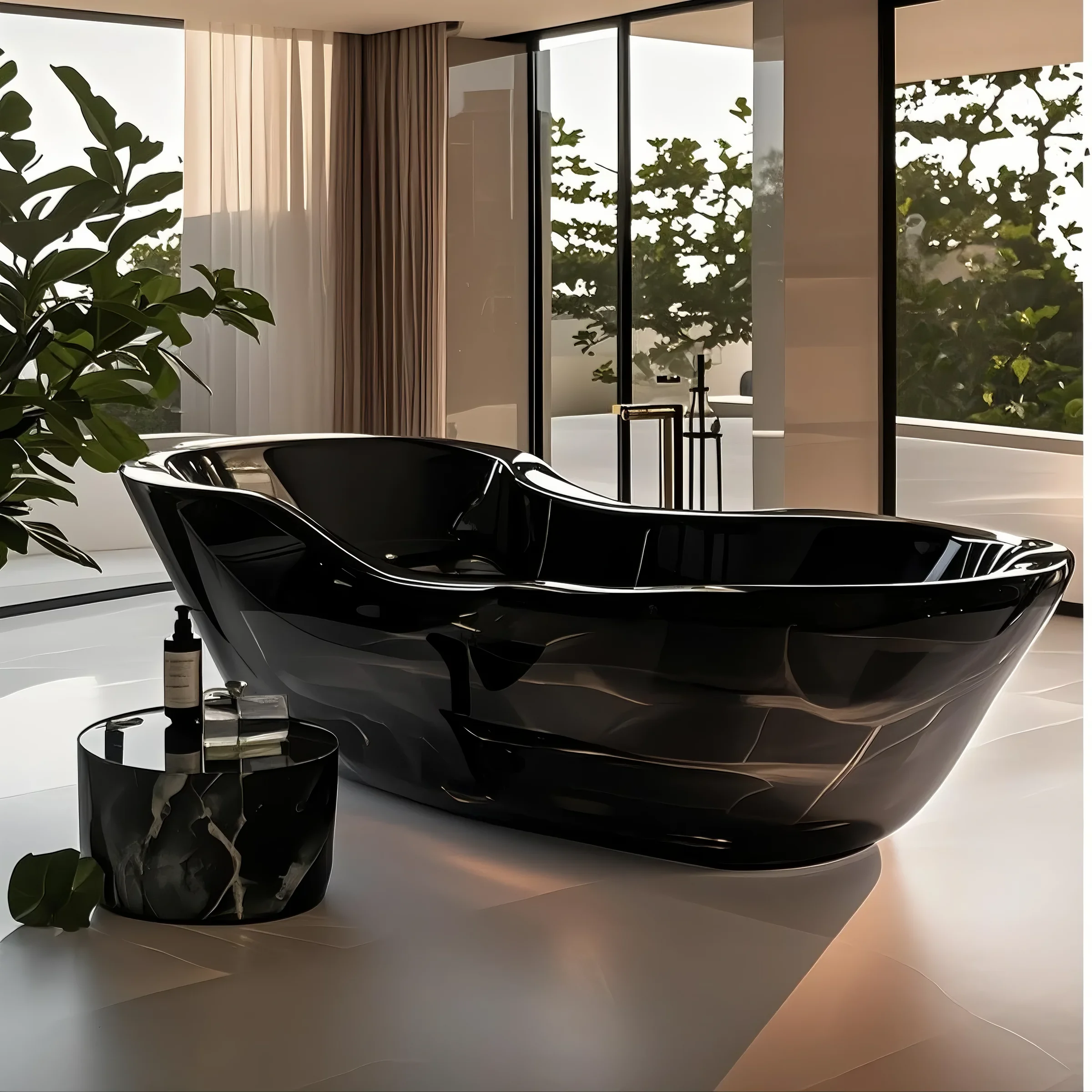 AETHER WAVE Acrylic Bathtub Series