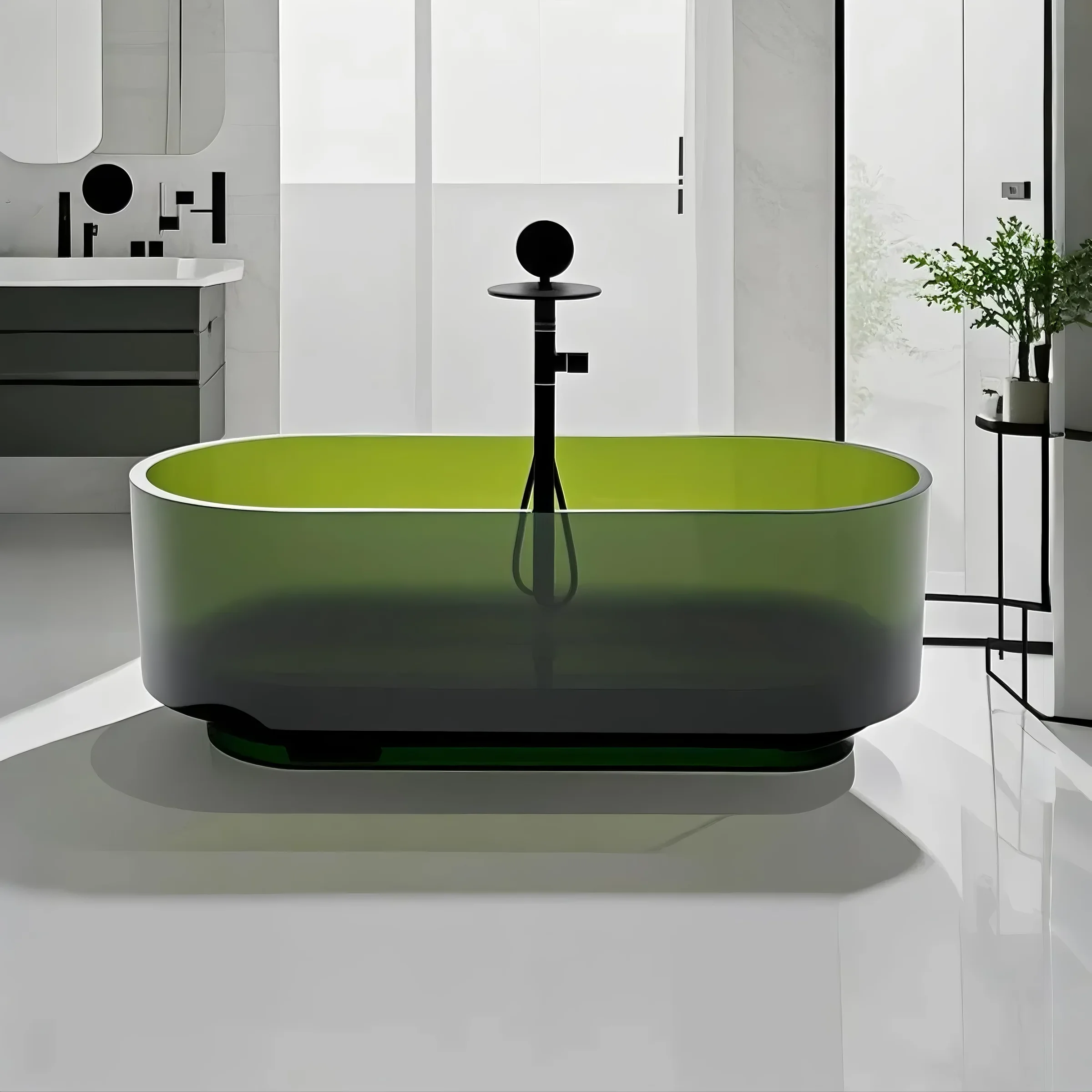 COLORVIBE Acrylic Freestanding Bathtub Collection