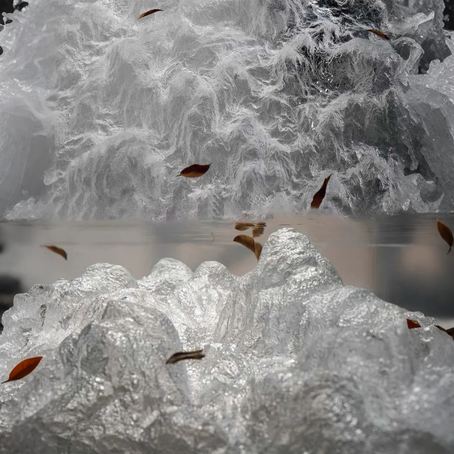 Pine Mountain in Solitude Questions the Ethereal Moon Coffee Table