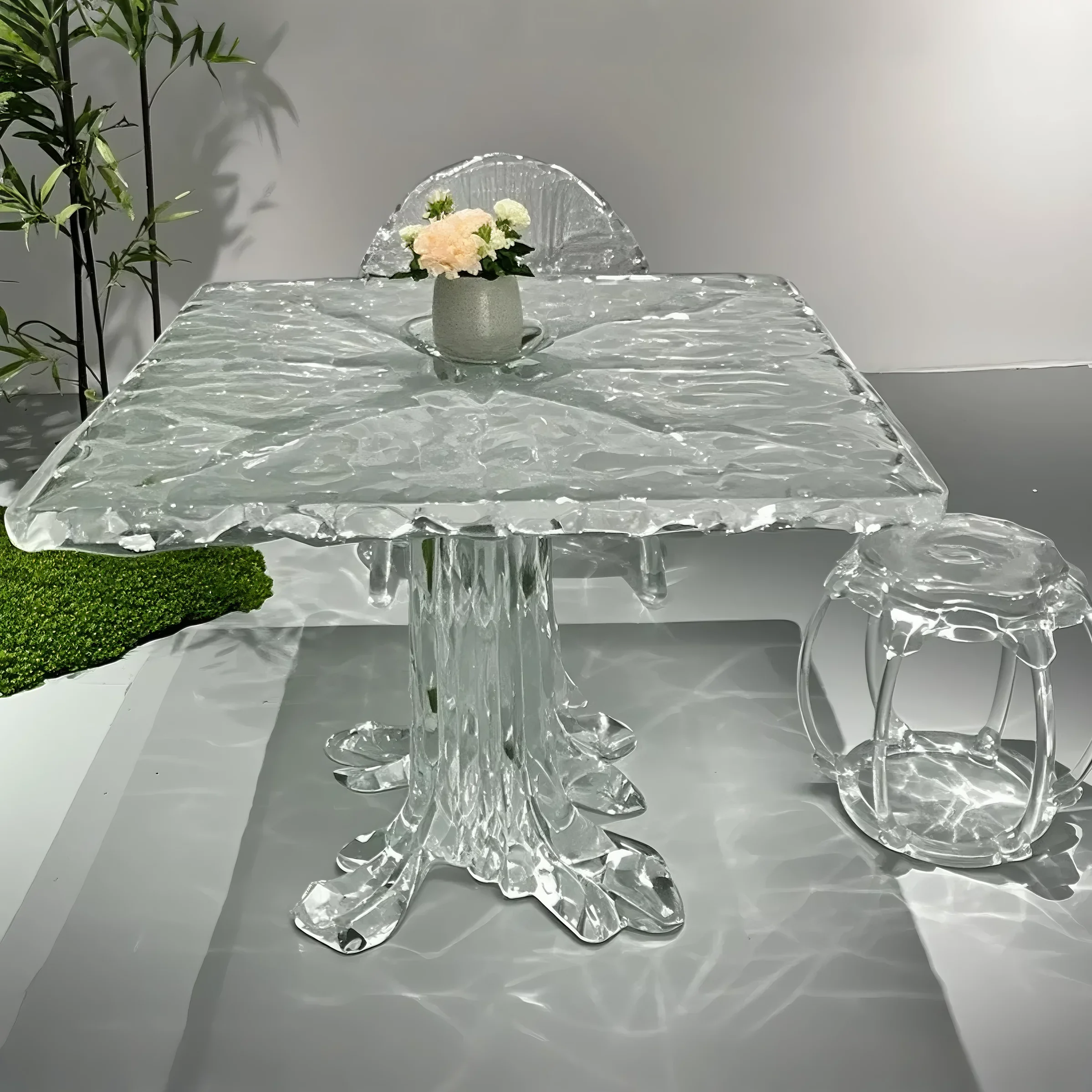 Crystal Bloom Dining Set