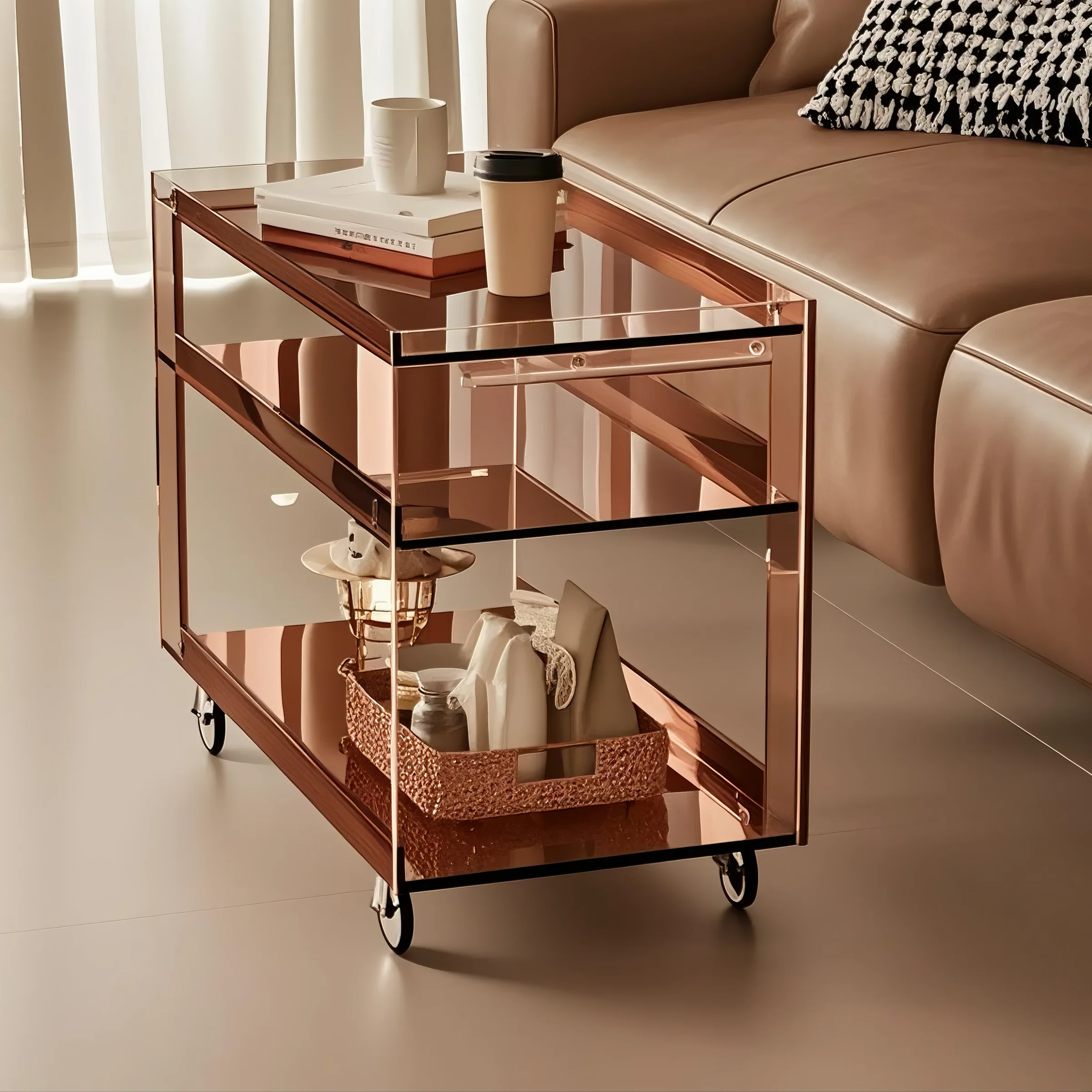 MIRAGLIDE Acrylic Utility Cart Collection