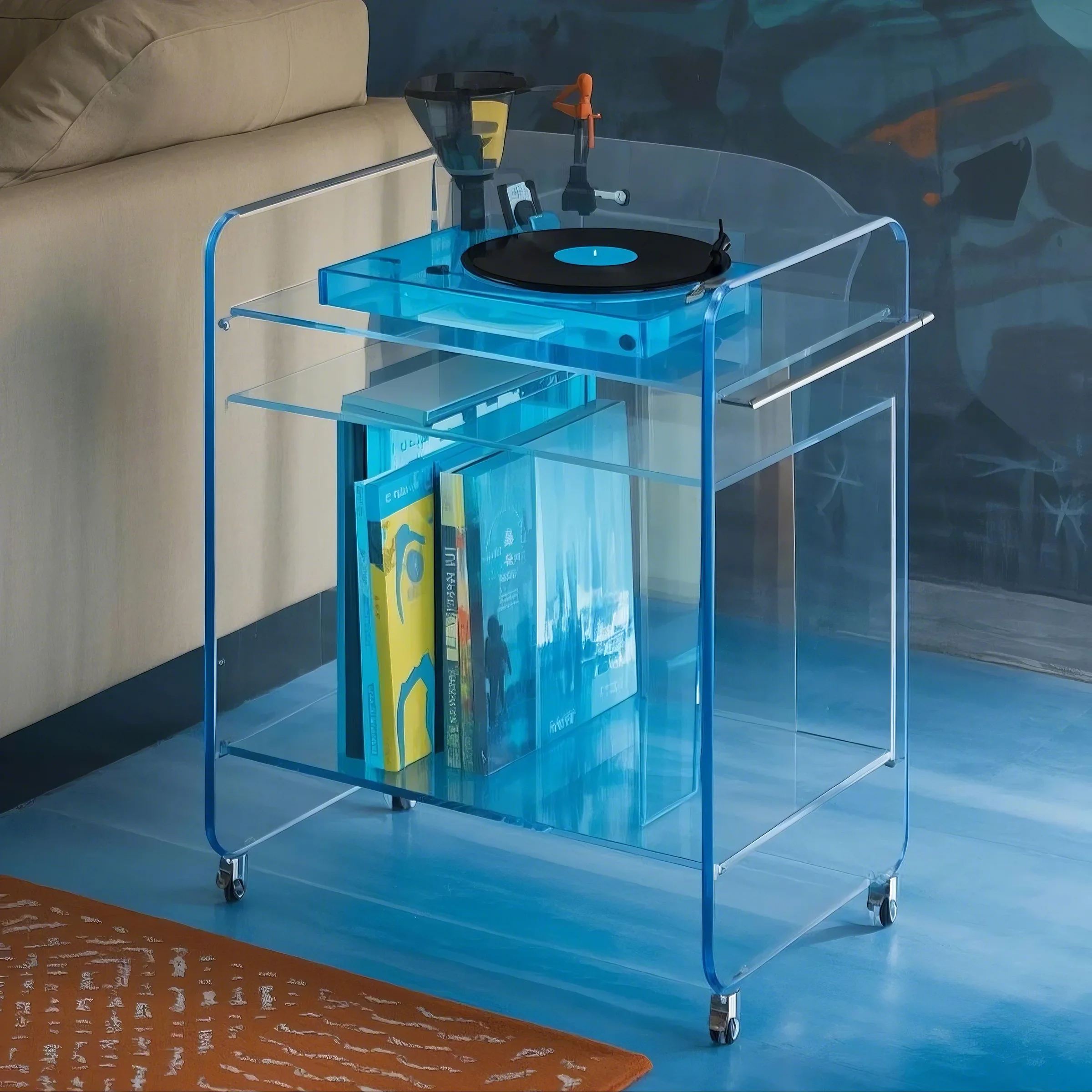 ROLLGLOW Acrylic Utility Cart Collection