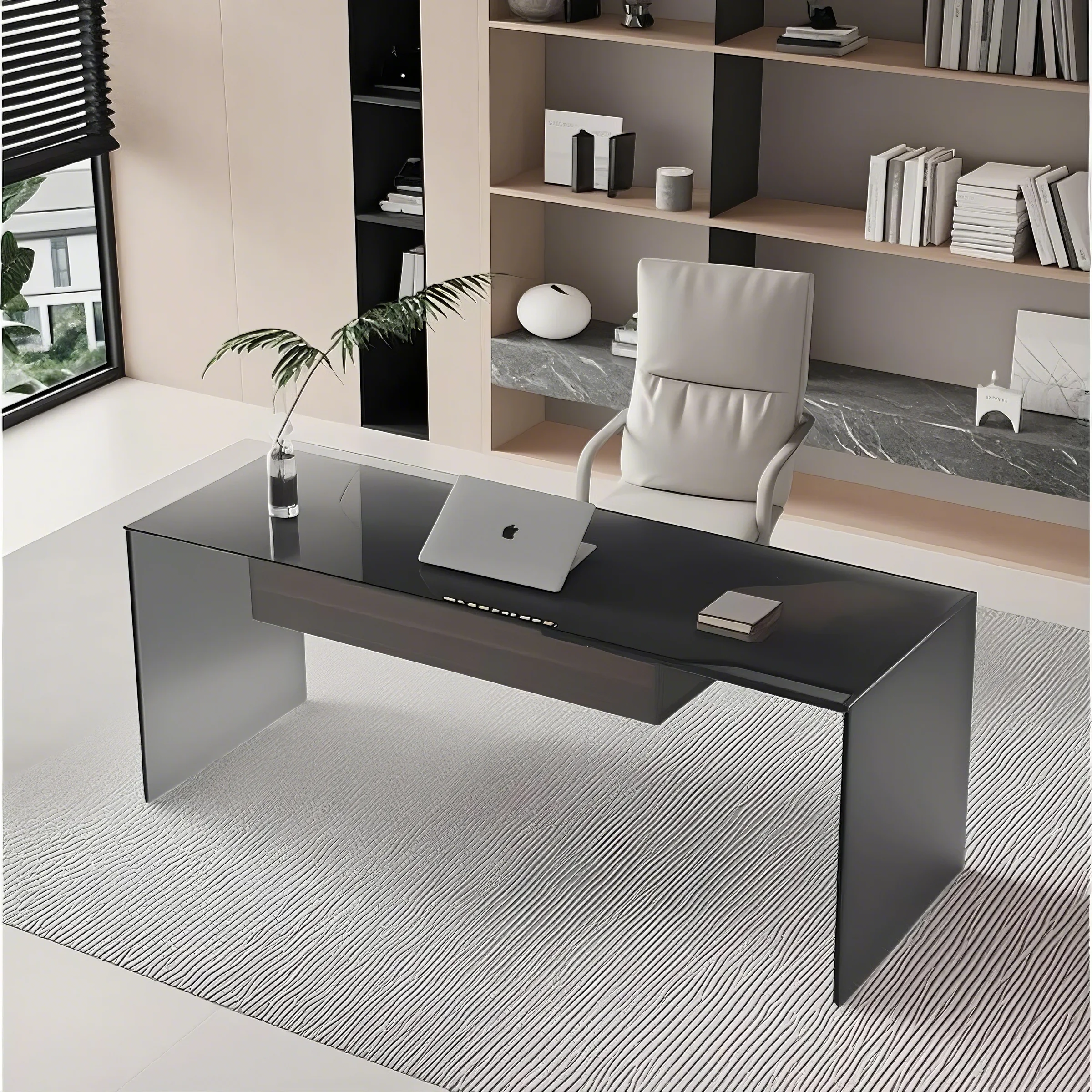 Fusion Blend Acrylic Office Desk