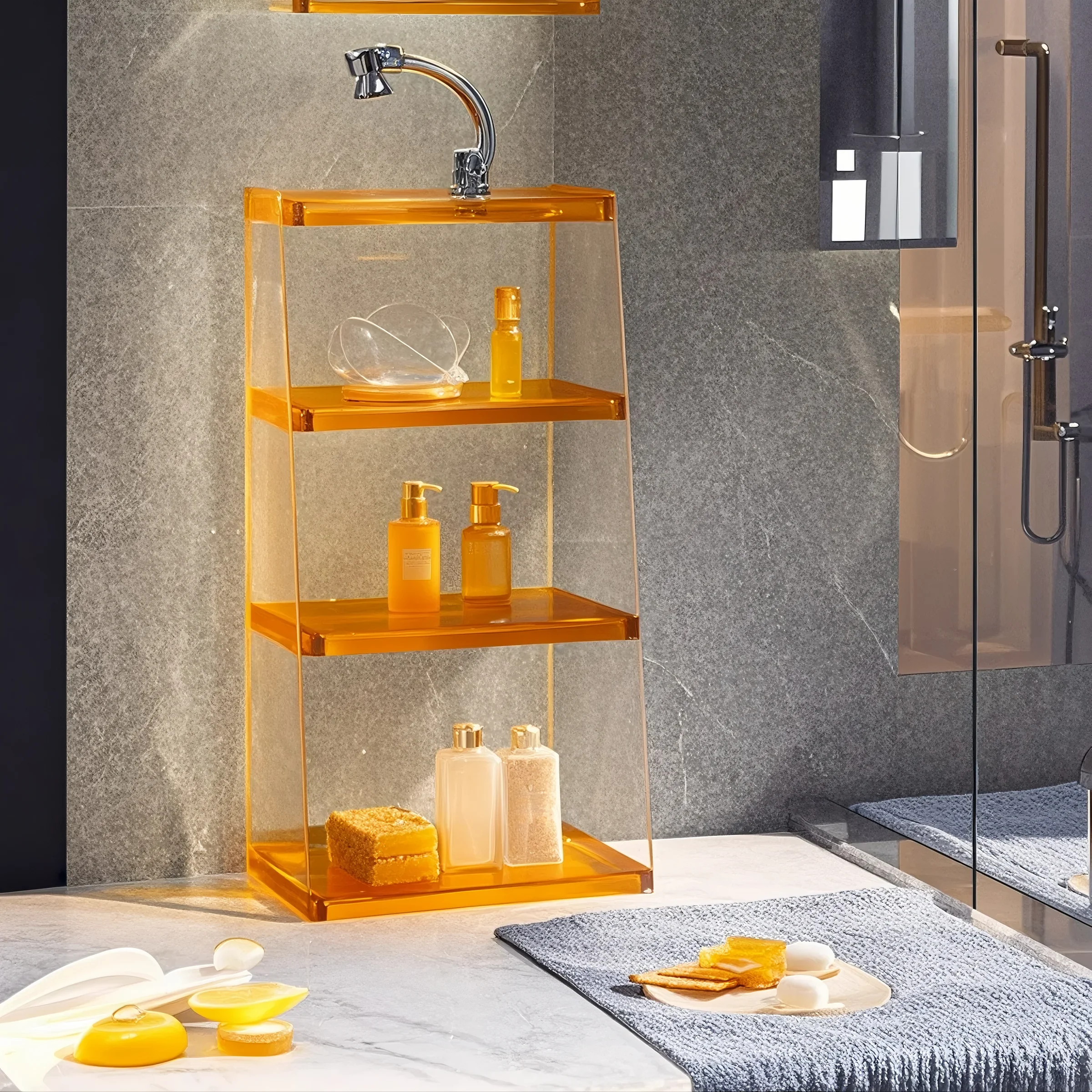 TRANSLUMEN Acrylic Storage Rack Collection