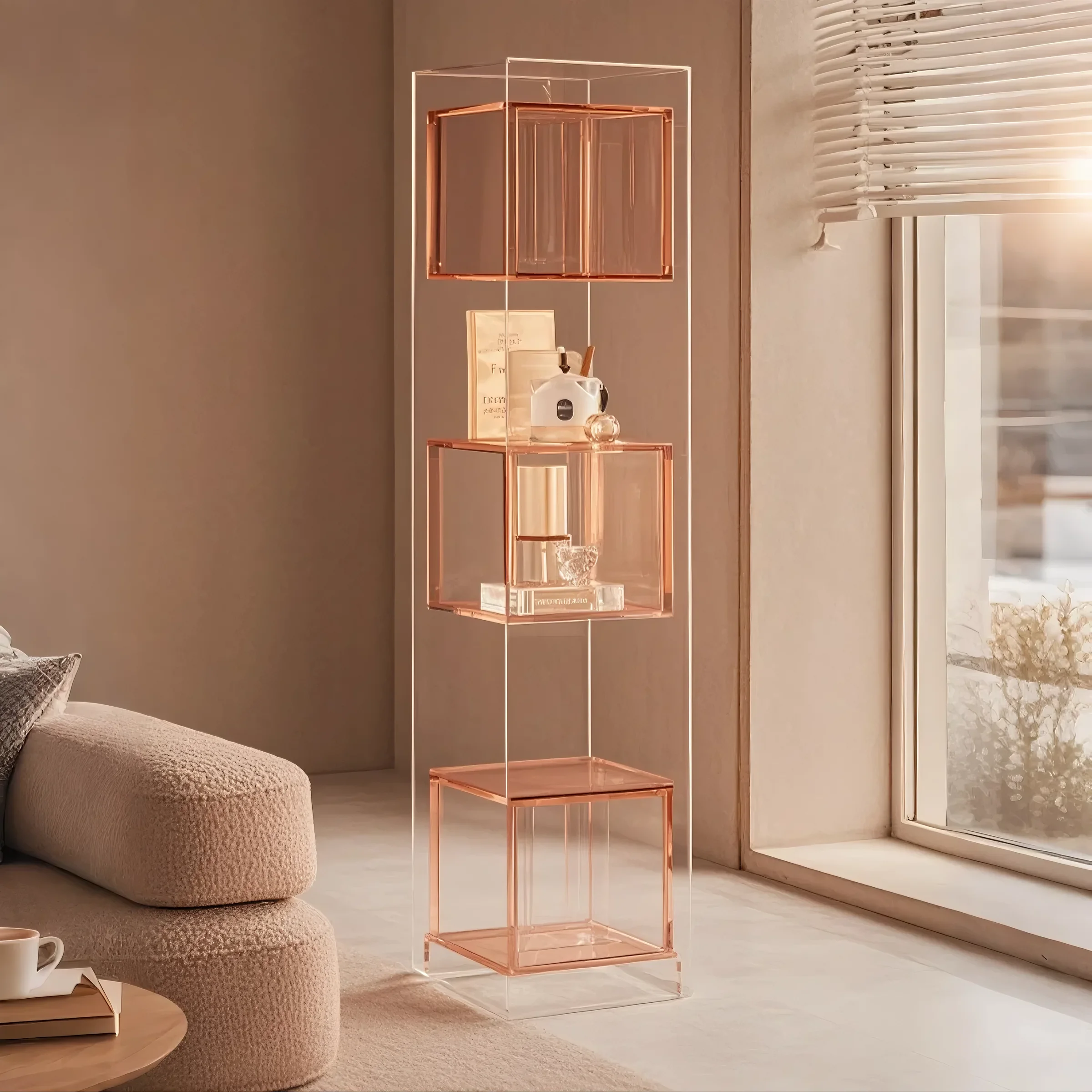 LUMIACUBE Acrylic Display Shelf Collection