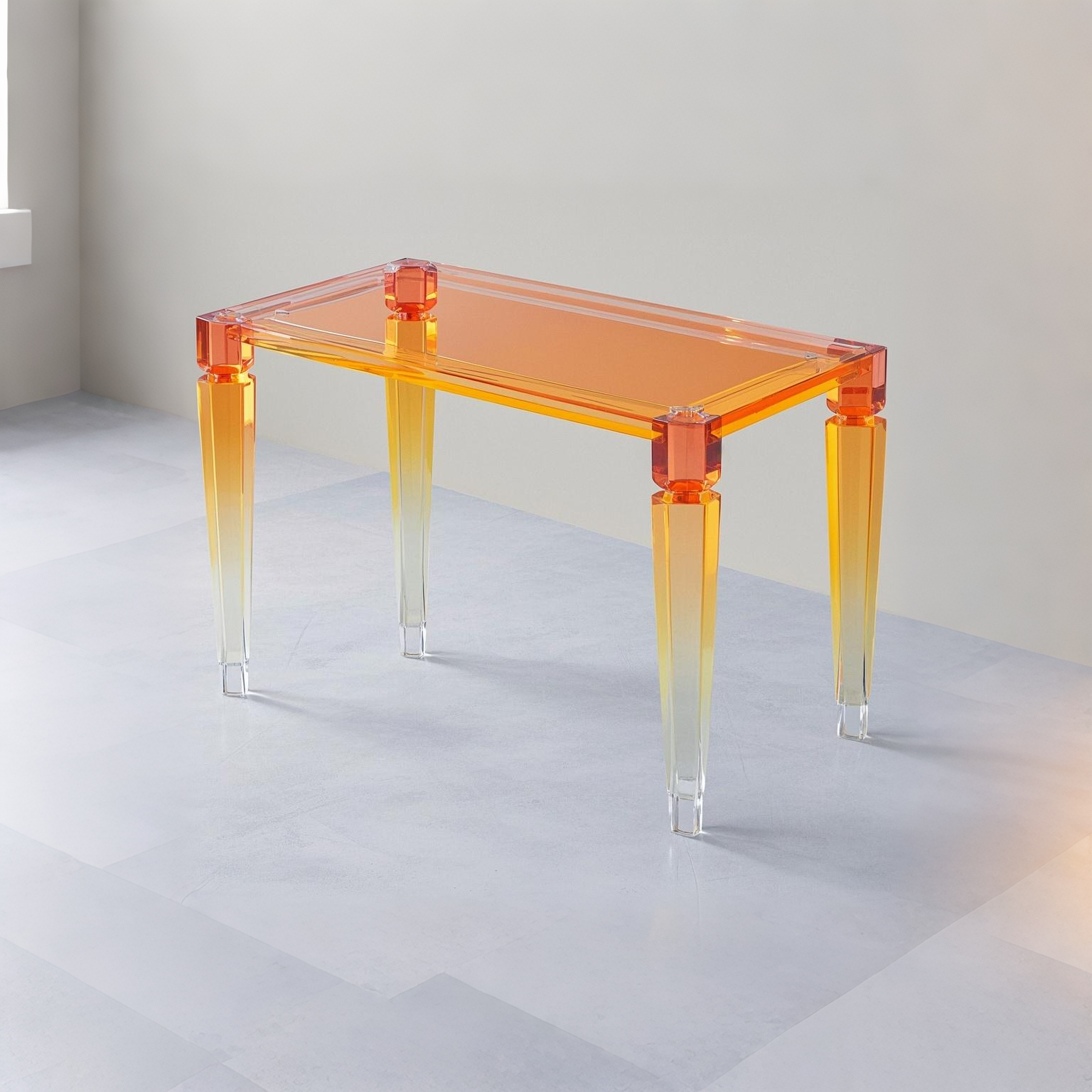 PRISMALEG Acrylic Console Table Collection
