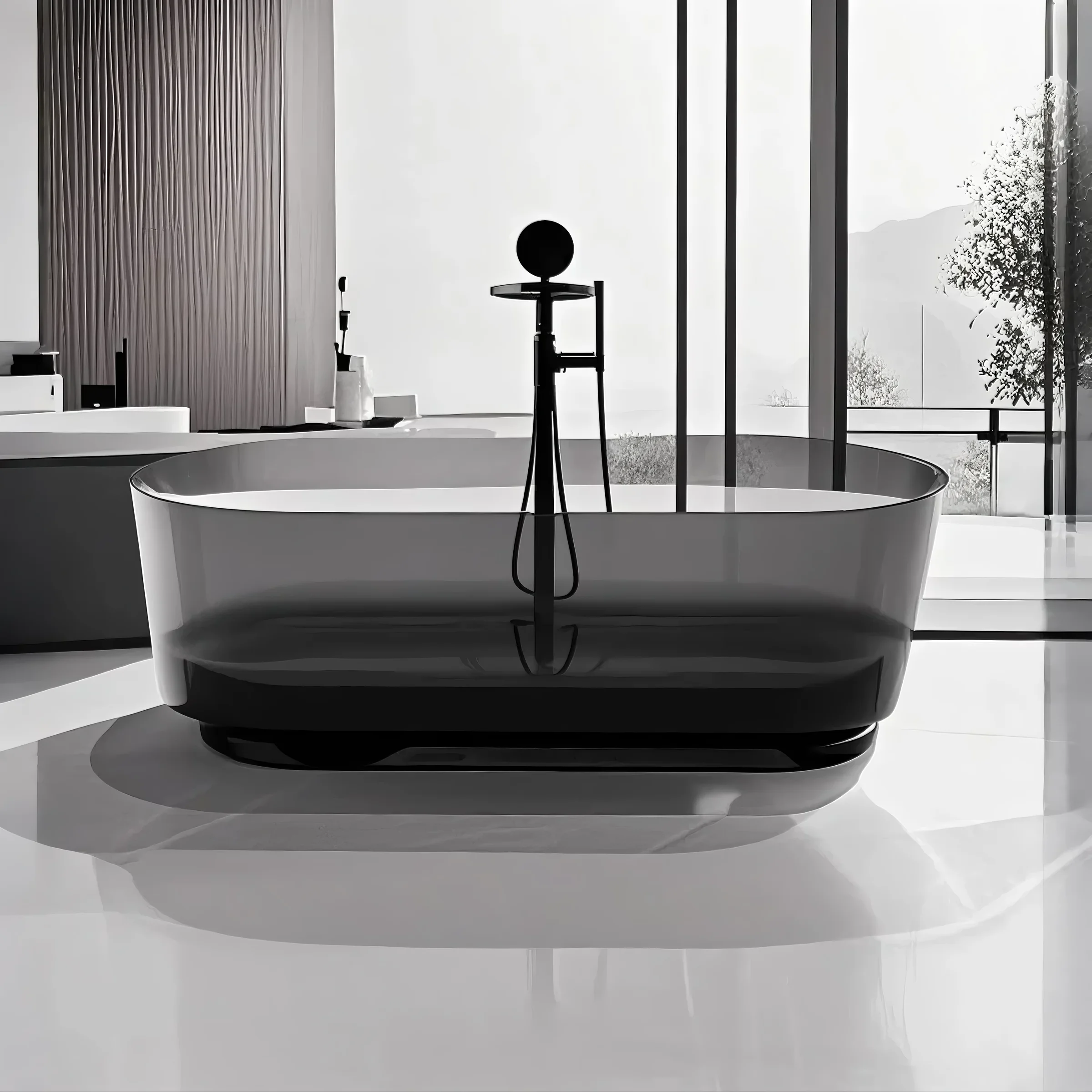 COLORVIBE Acrylic Freestanding Bathtub Collection