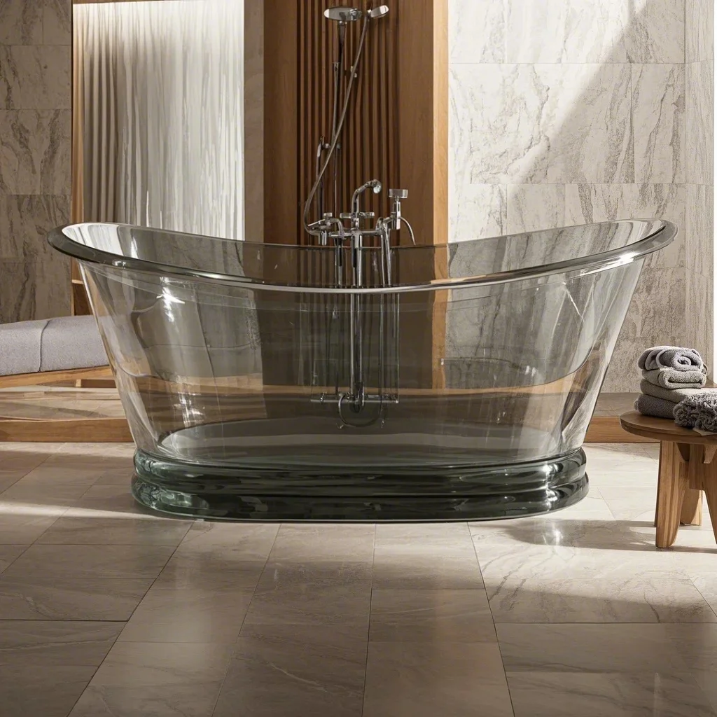 CRYSTALPURE Translucent Bathtub Collection