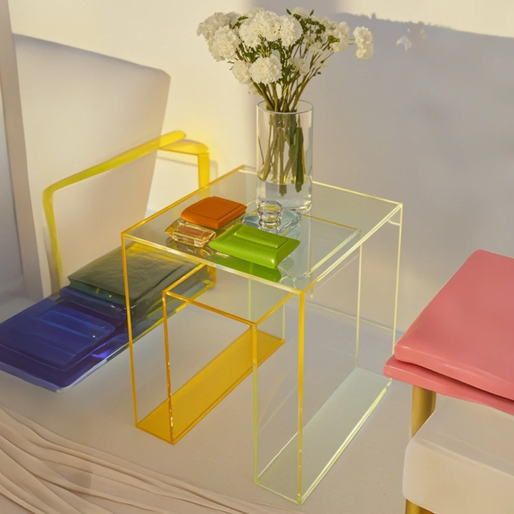 LUMICUBE Acrylic Nesting Table Collection