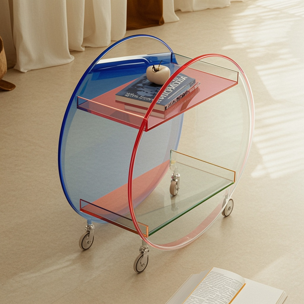 ORBITTROL Acrylic Rolling Trolley Collection