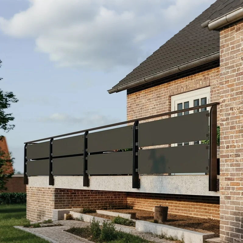 NoirMist Panel Fence