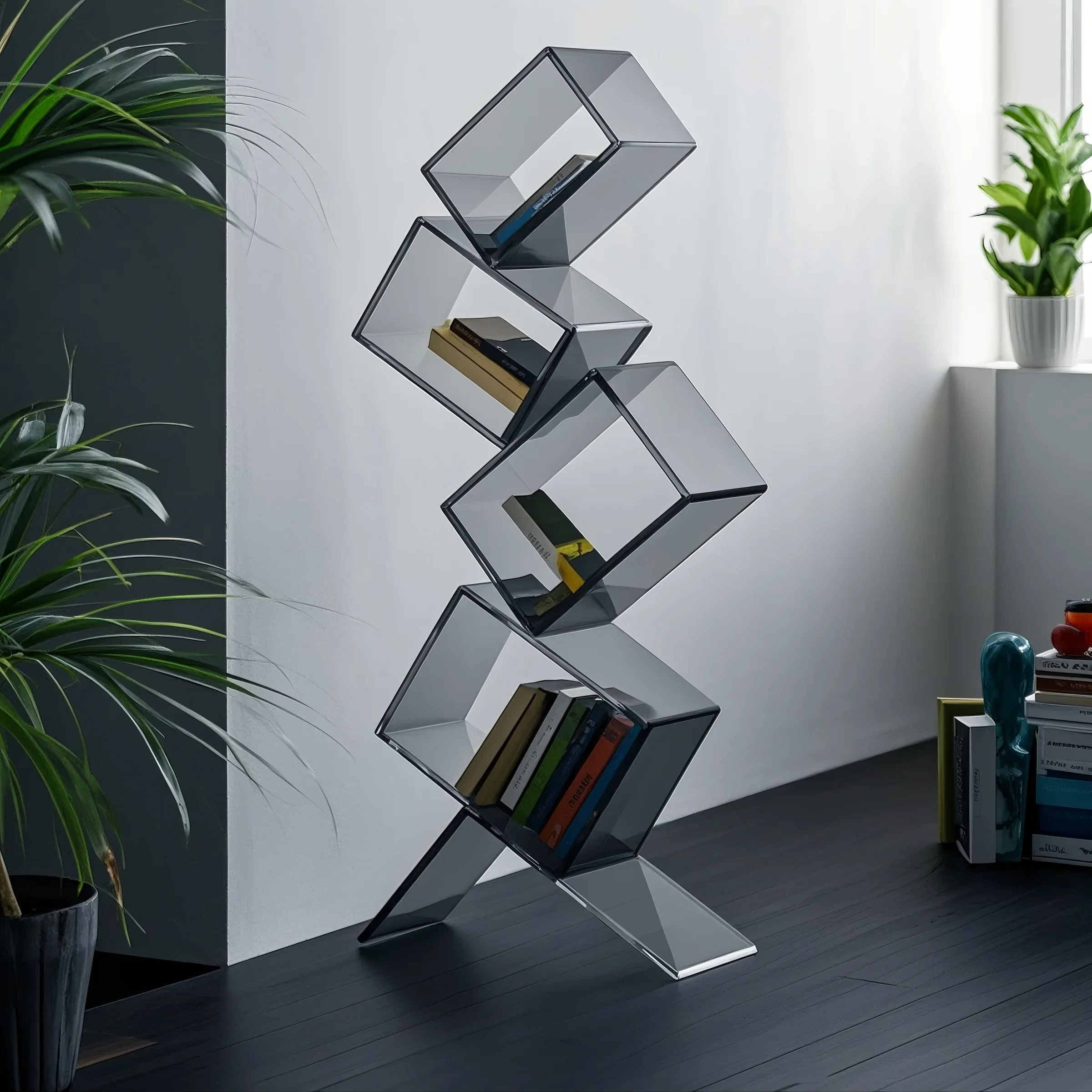 TWISTORA Acrylic Book Tower Collection