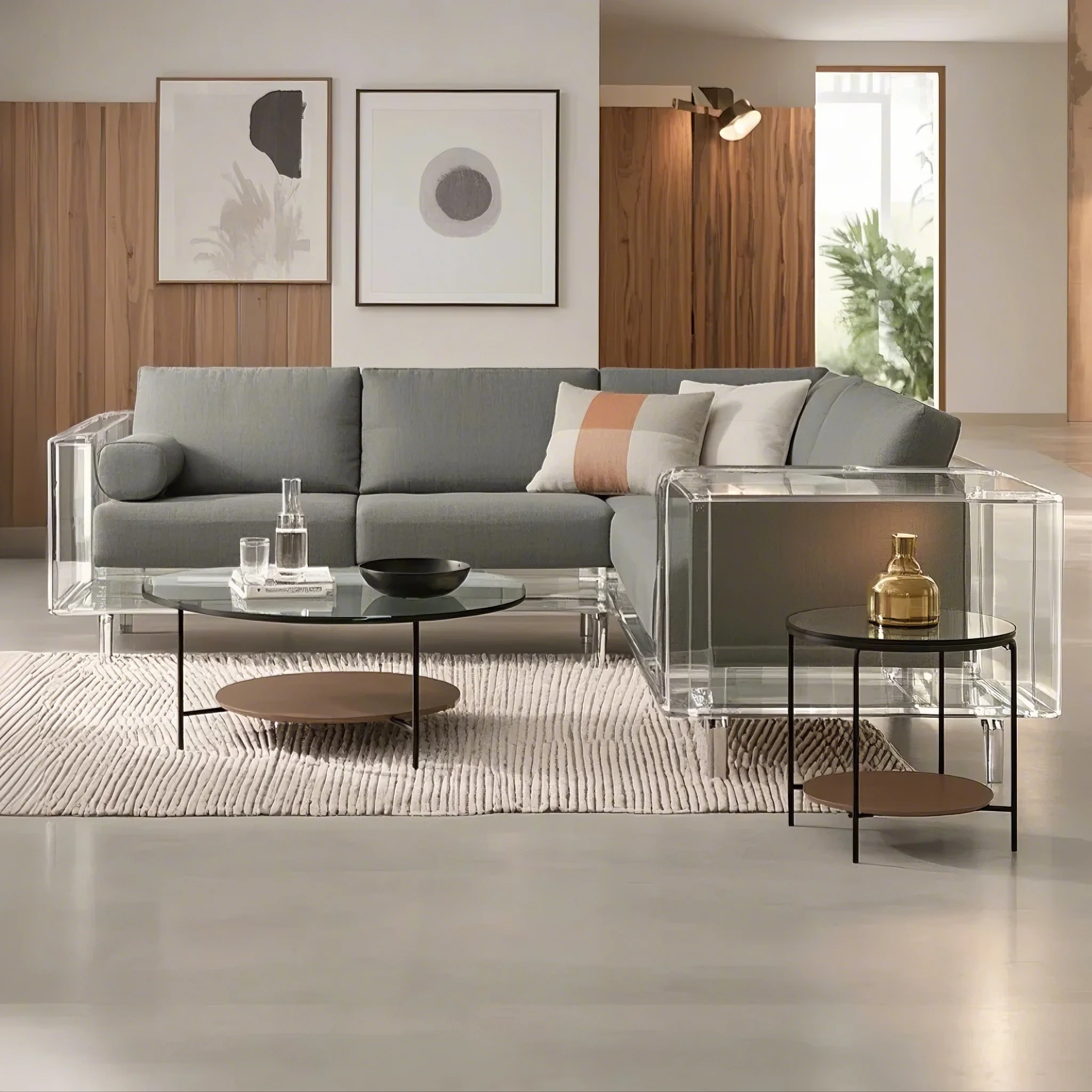 Clear Horizon Sofa Collection