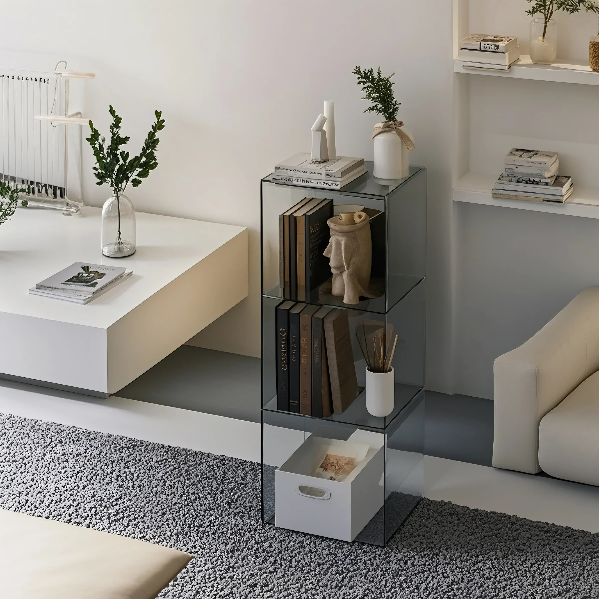 LUMIART Acrylic Bookshelf Collection